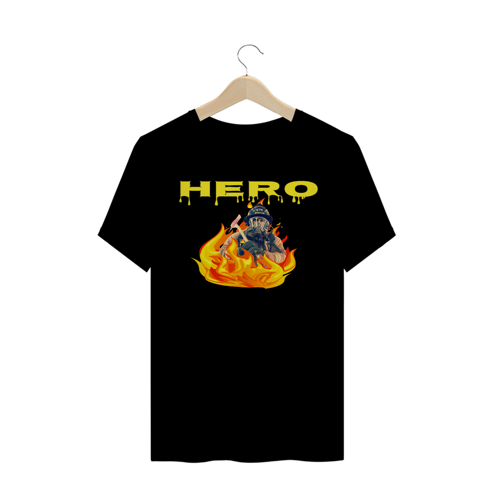 Nome do produto: Camisa - Hero Firefighter