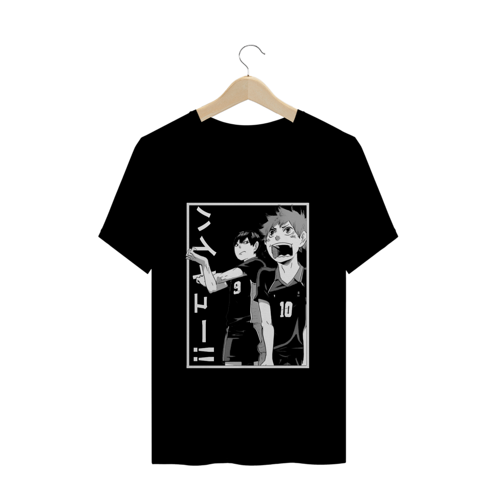Nome do produto  T-Shirt Haikyuu - Hinata e Kageyama 