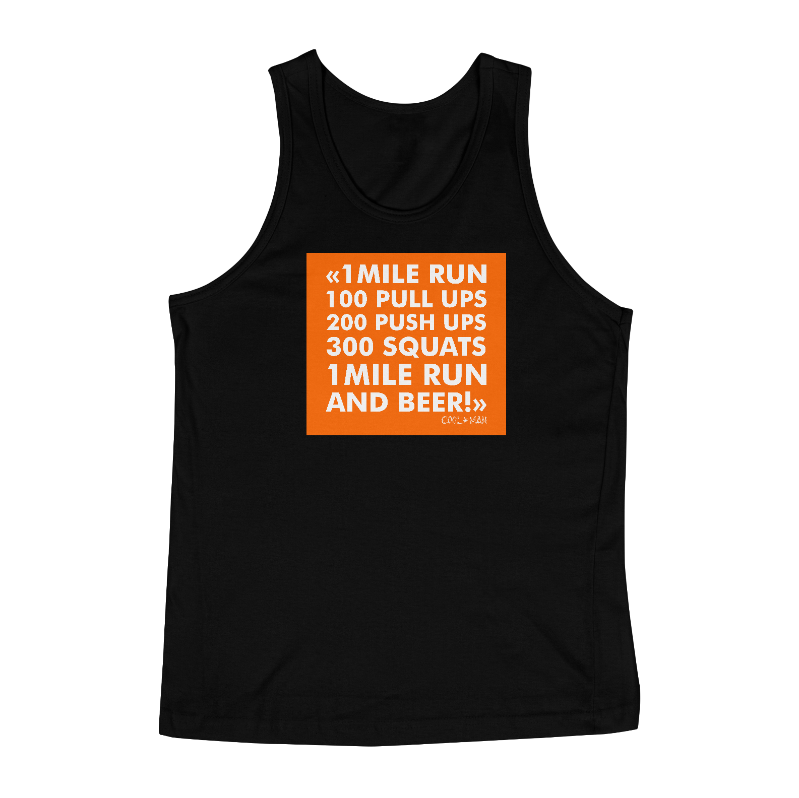 Nome do produto  Regata Murph and Beer - Estampa laranja