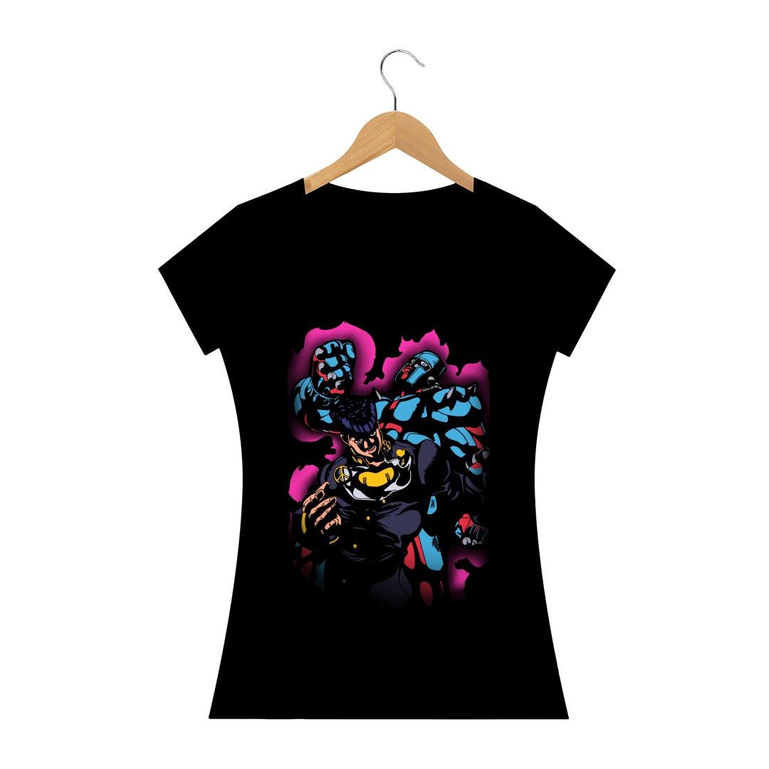 Nome do produto  Camiseta Feminina Josuke Higashikata - JoJo's Bizarre Adventure Part 4