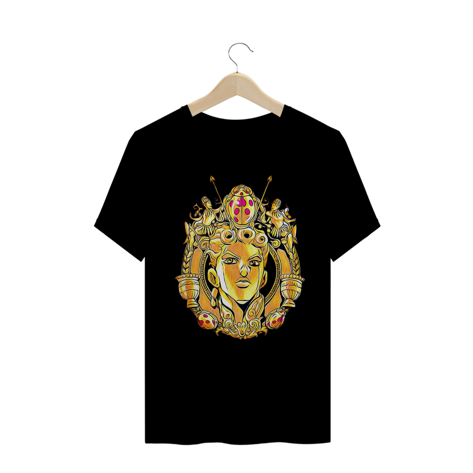 Nome do produto  Camiseta Giorno Giovanna - Camiseta JoJo's Bizarre adventure