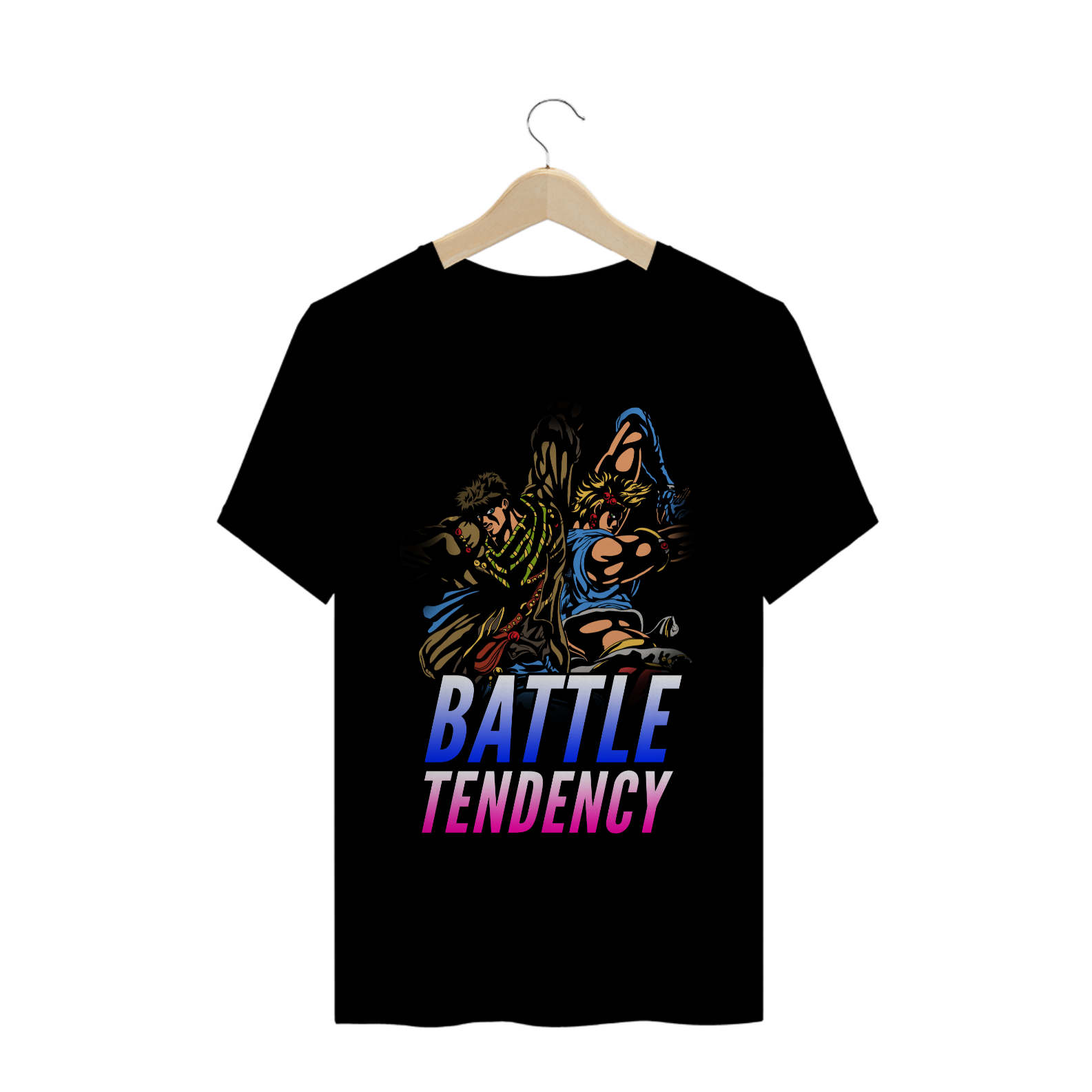 Nome do produto  Camiseta Joseph Joestar e Caesar Zeppeli - JoJo's Bizarre Adventure Part 2: Battle Tendency