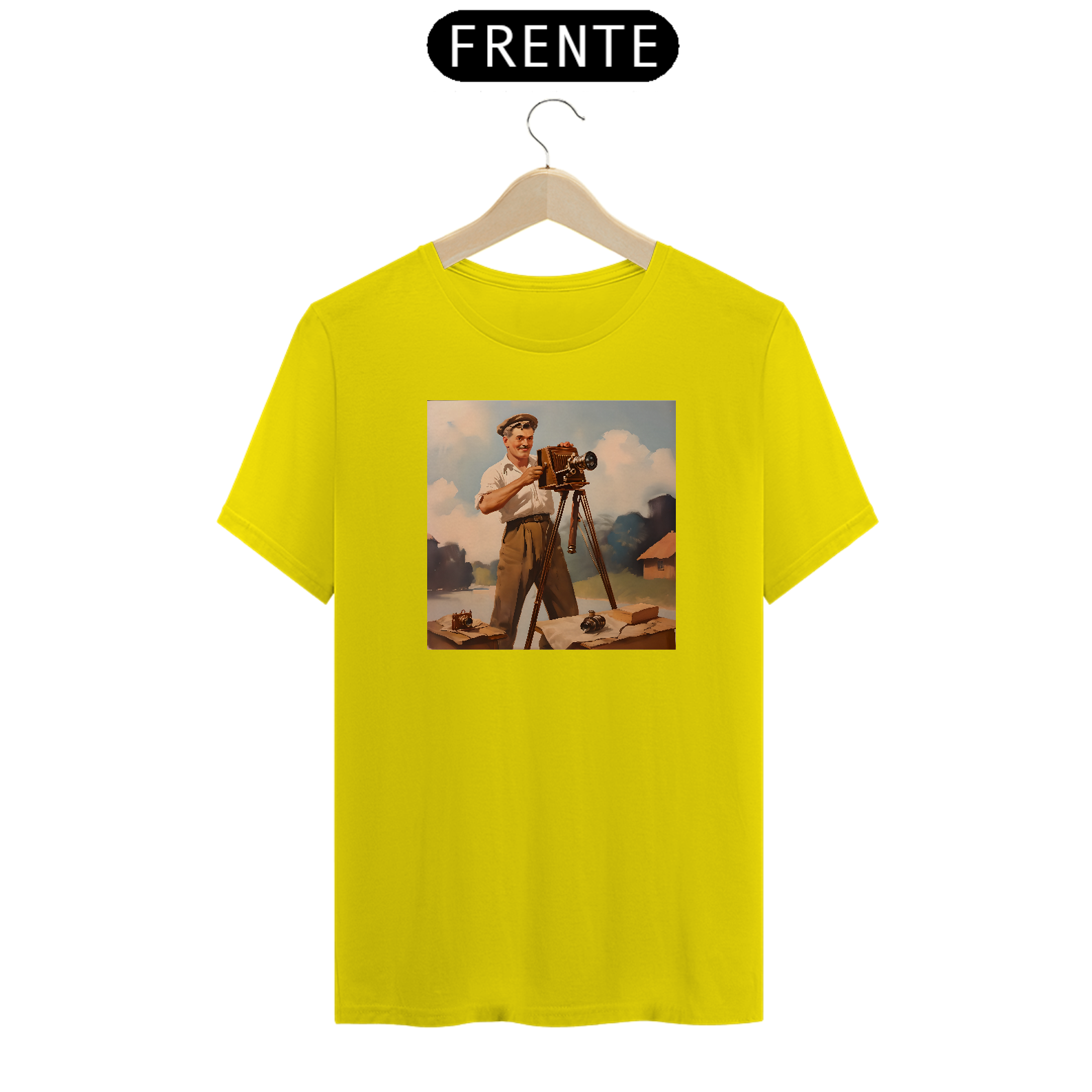 Nome do produto  Tshirt Quality - FOTÓGRAFO - FOTOGRAFIAS