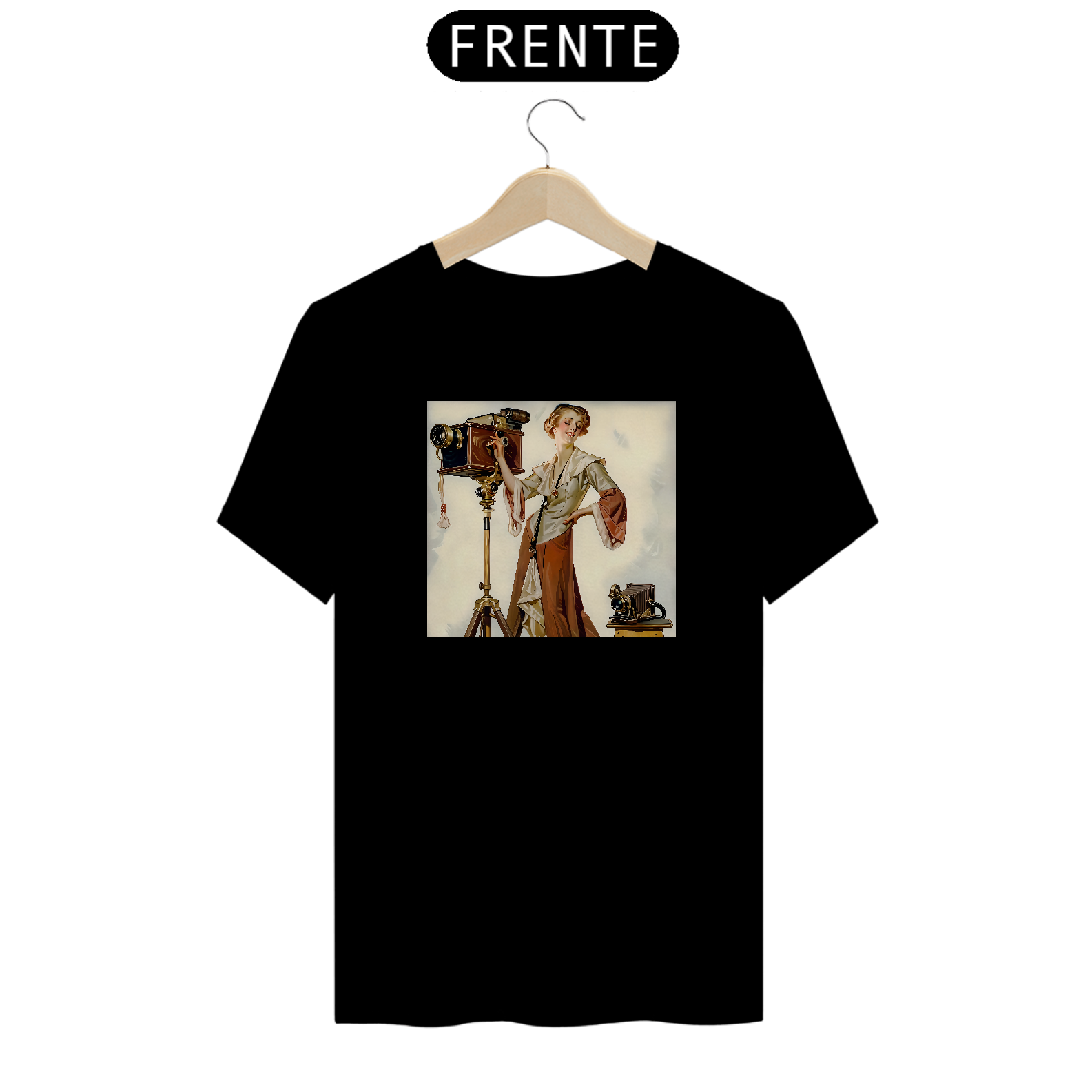 Nome do produto  Tshirt Quality - FOTÓGRAFA - FOTOGRAFIAS