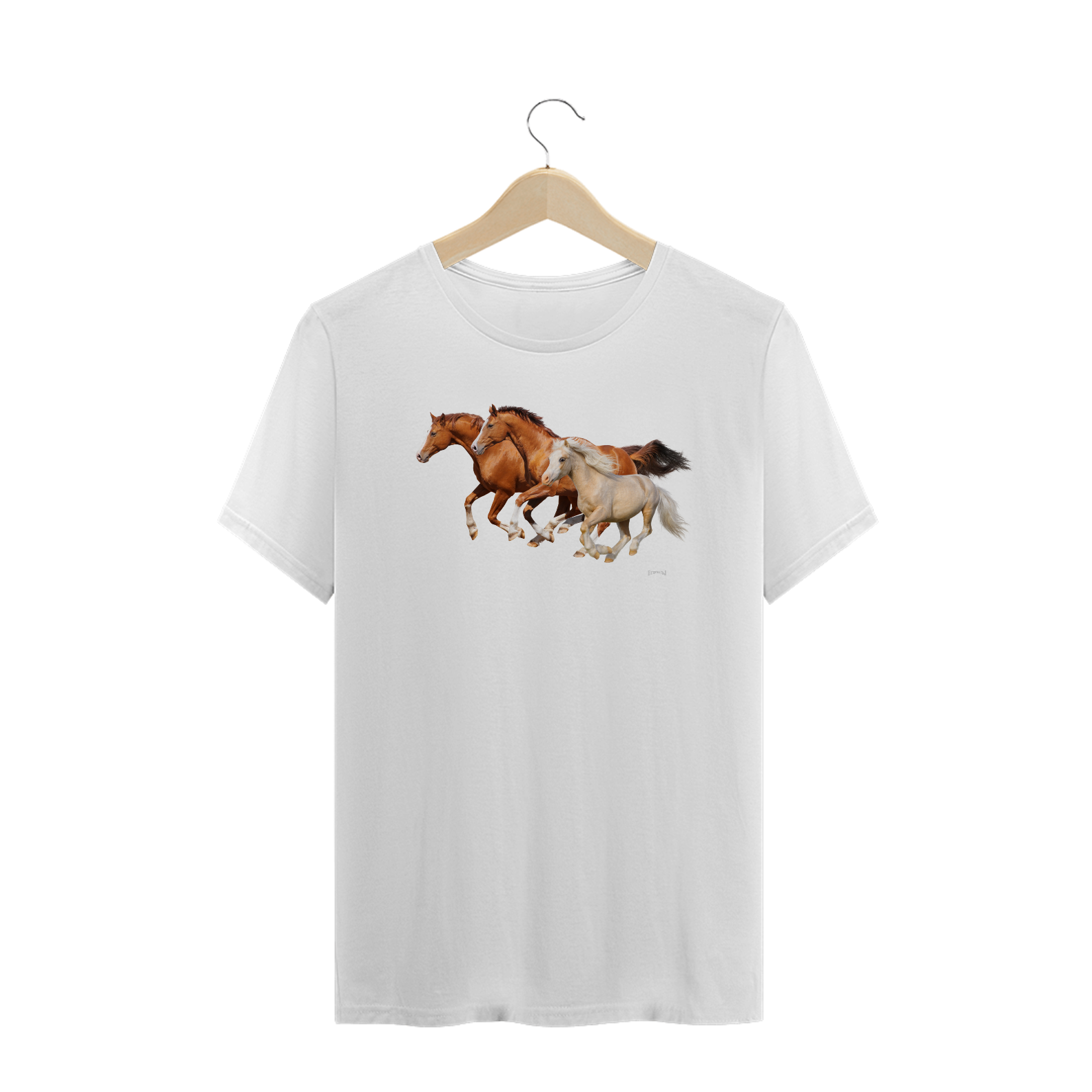 Camiseta Unissex Horses Tshirt Quality
