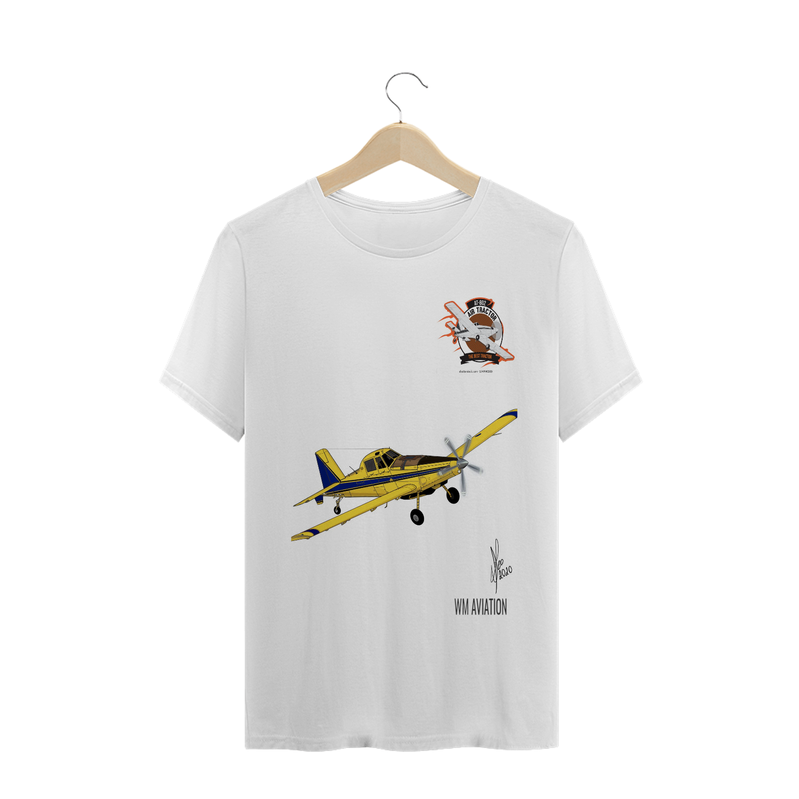 Nome do produto  CAMISA AIR TRACTOR AT 802