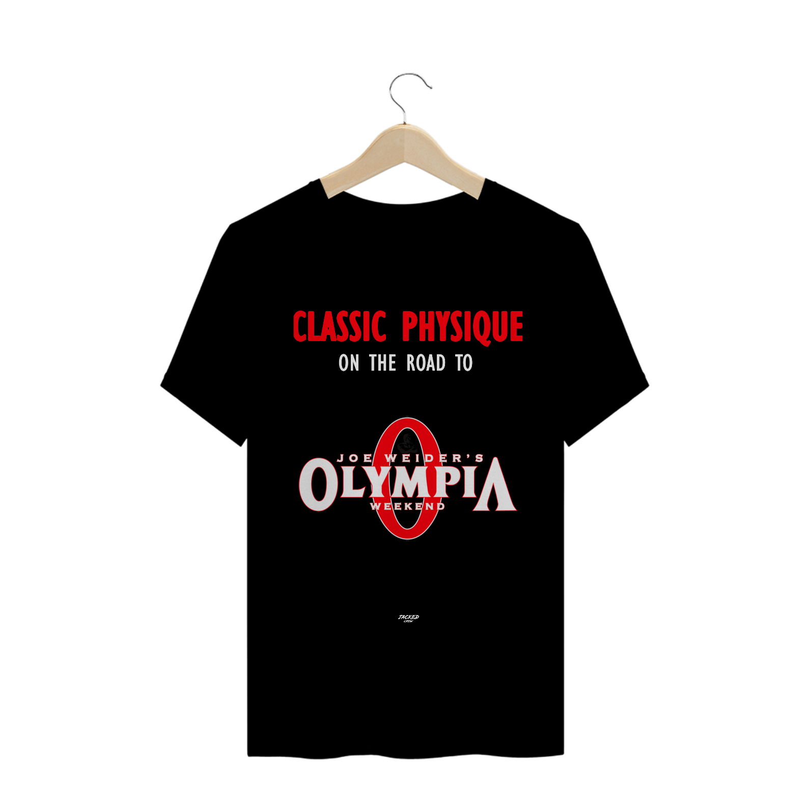 Nome do produto  Camiseta CLASSIC PHYSIQUE OLYMPIA - BLACK