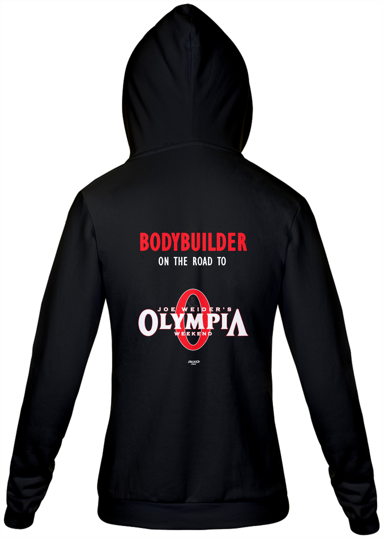 Nome do produto  Moletom BODYBUILDER OLYMPIA - BLACK