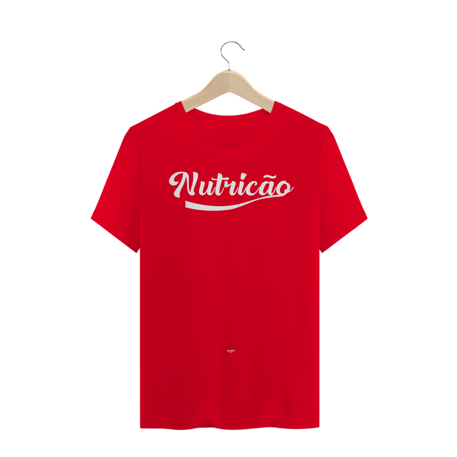 Nome do produto  Camiseta NUTRIÇÃO (Coke Style) - RED