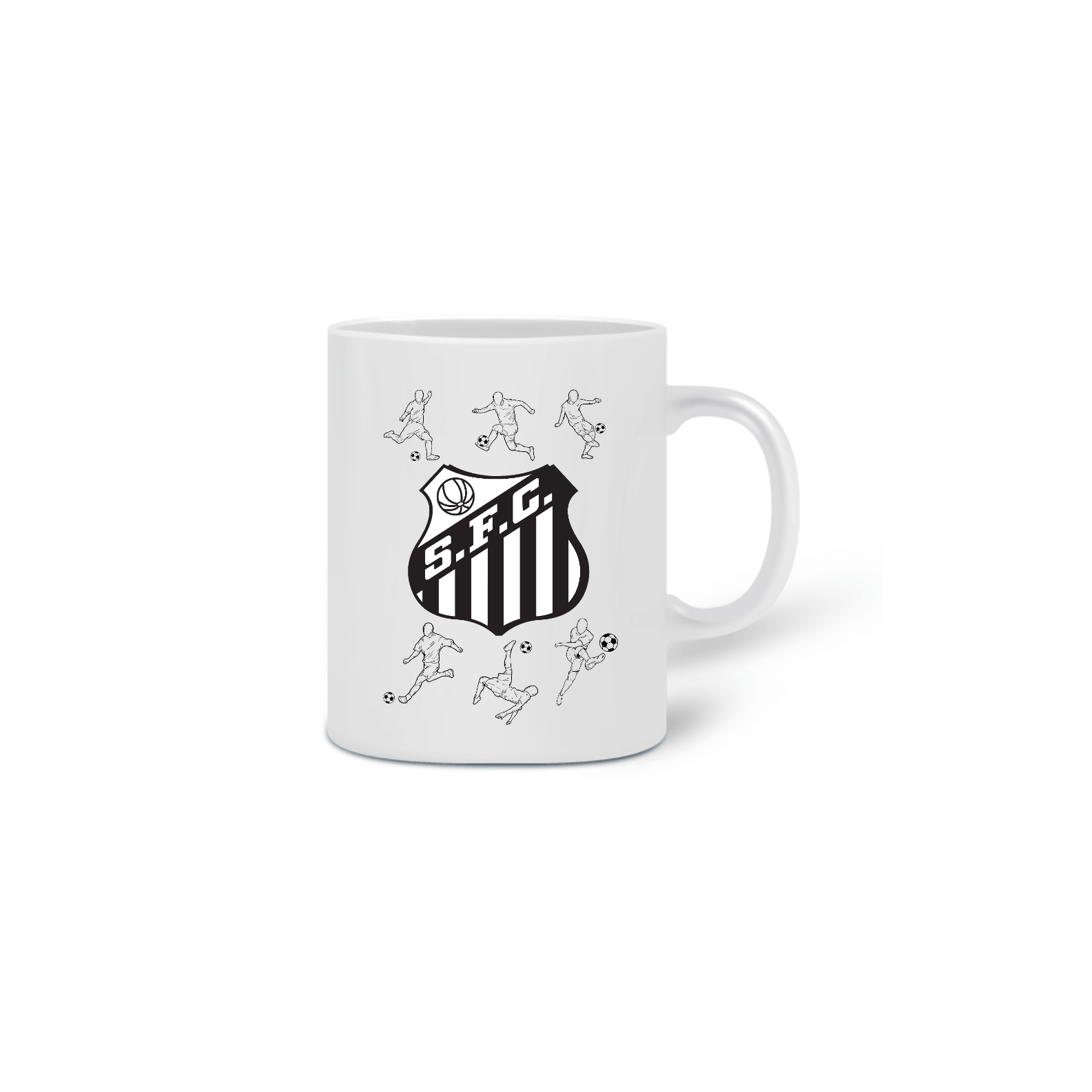Caneca Santos Futebol Clube