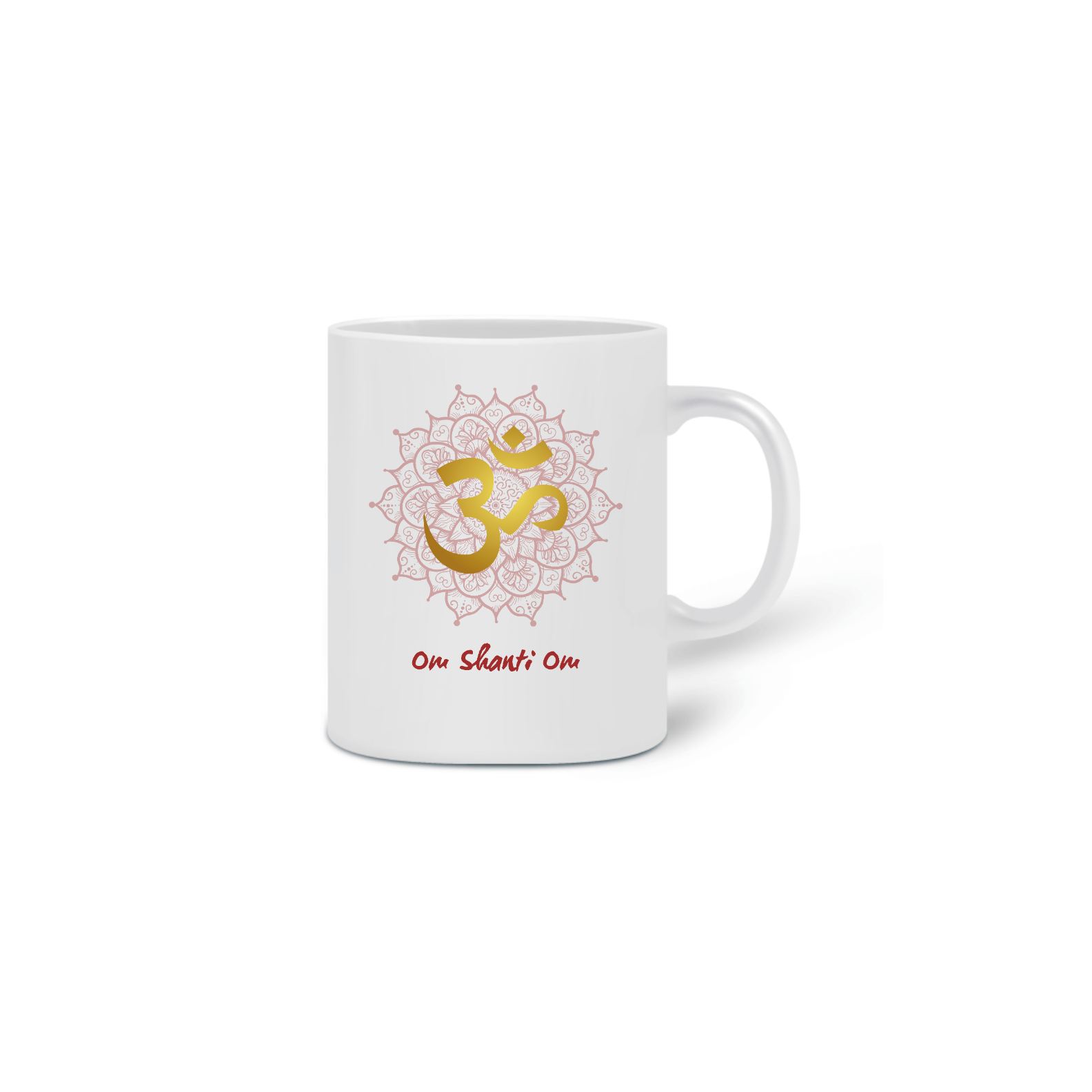 Nome do produto  Caneca Om Shanti Om | Índia