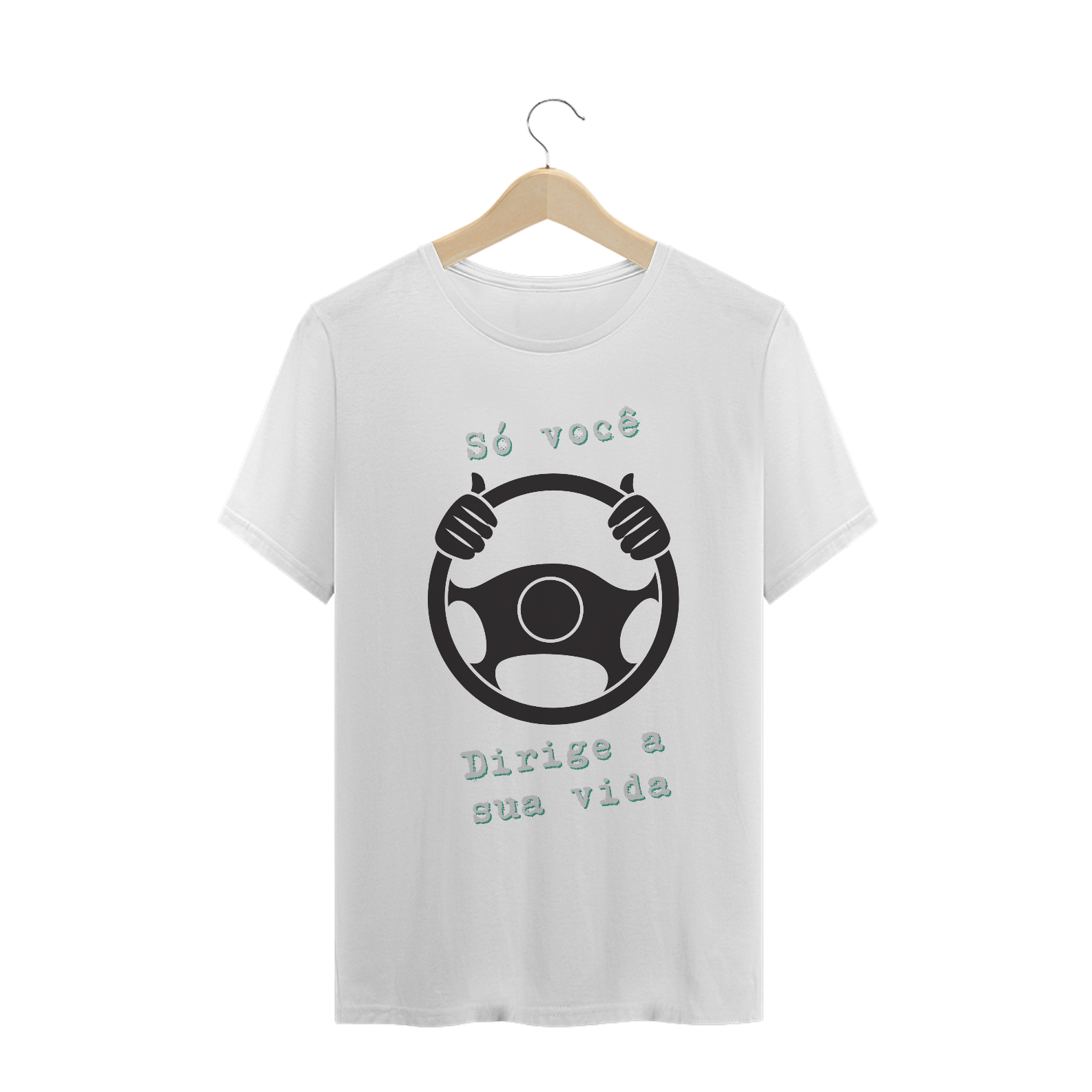 Nome do produto  Camiseta Quality Vida Direção cinza