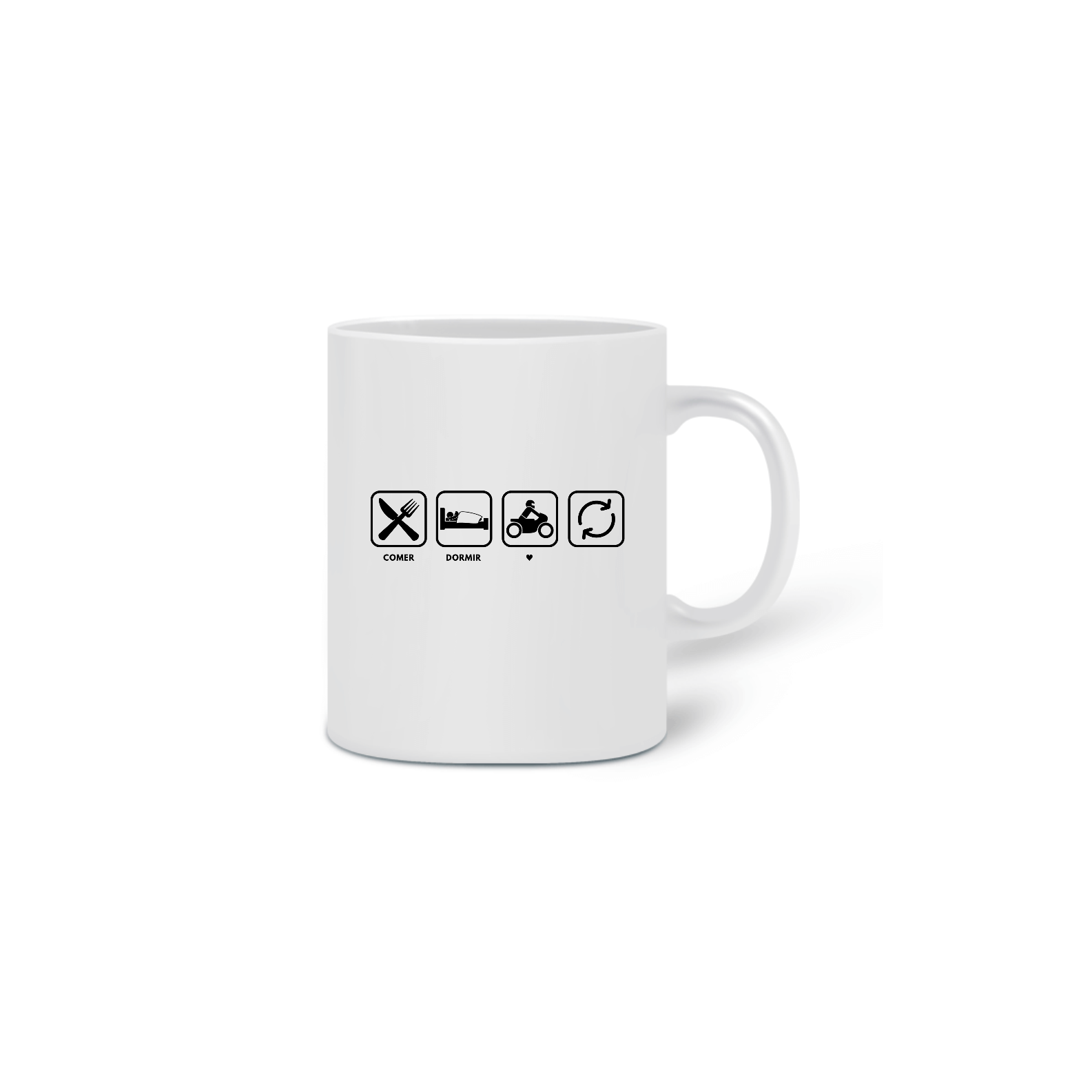 Nome do produto  Caneca Dia a Dia moto