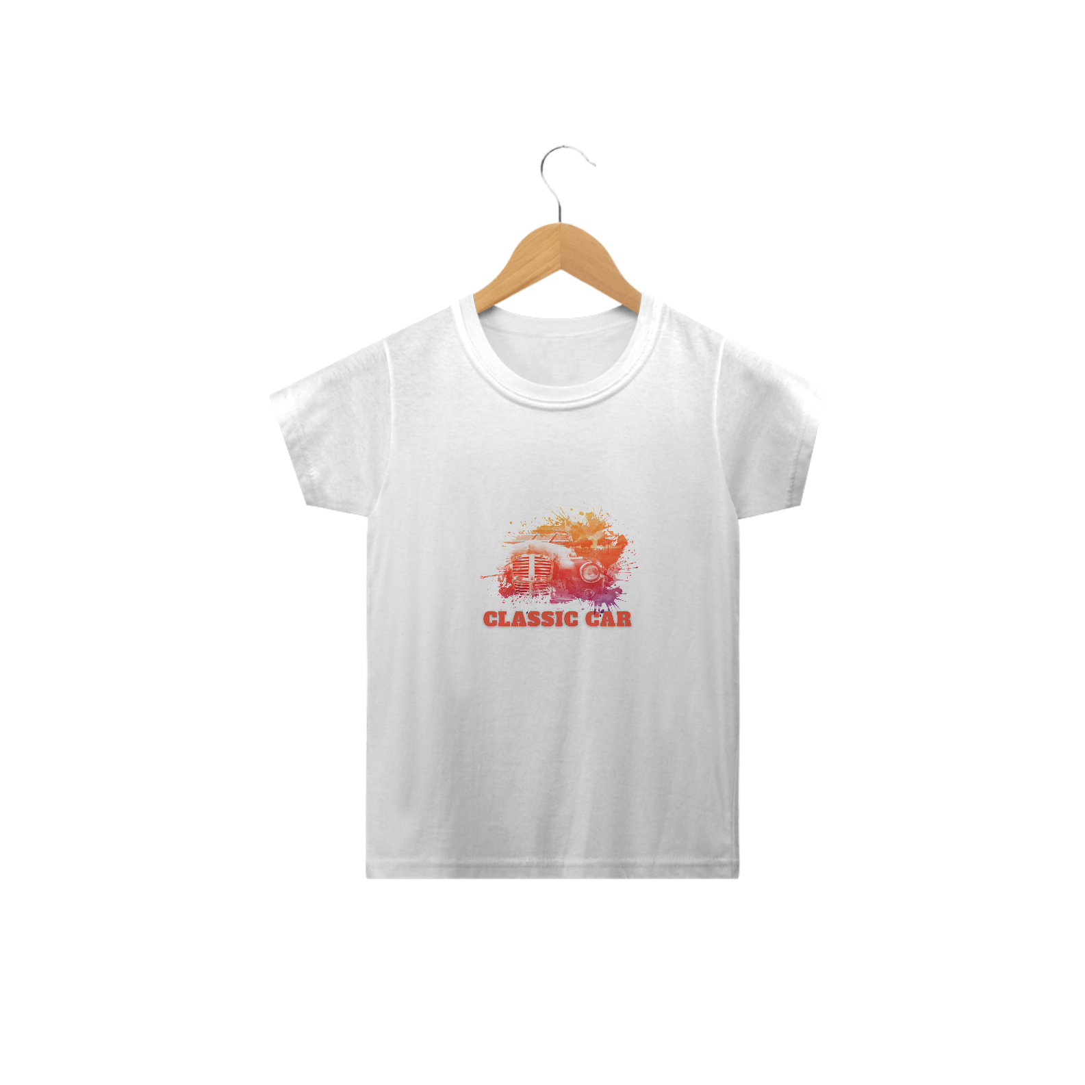 Nome do produto  Camiseta Classica Infantil Classic Car