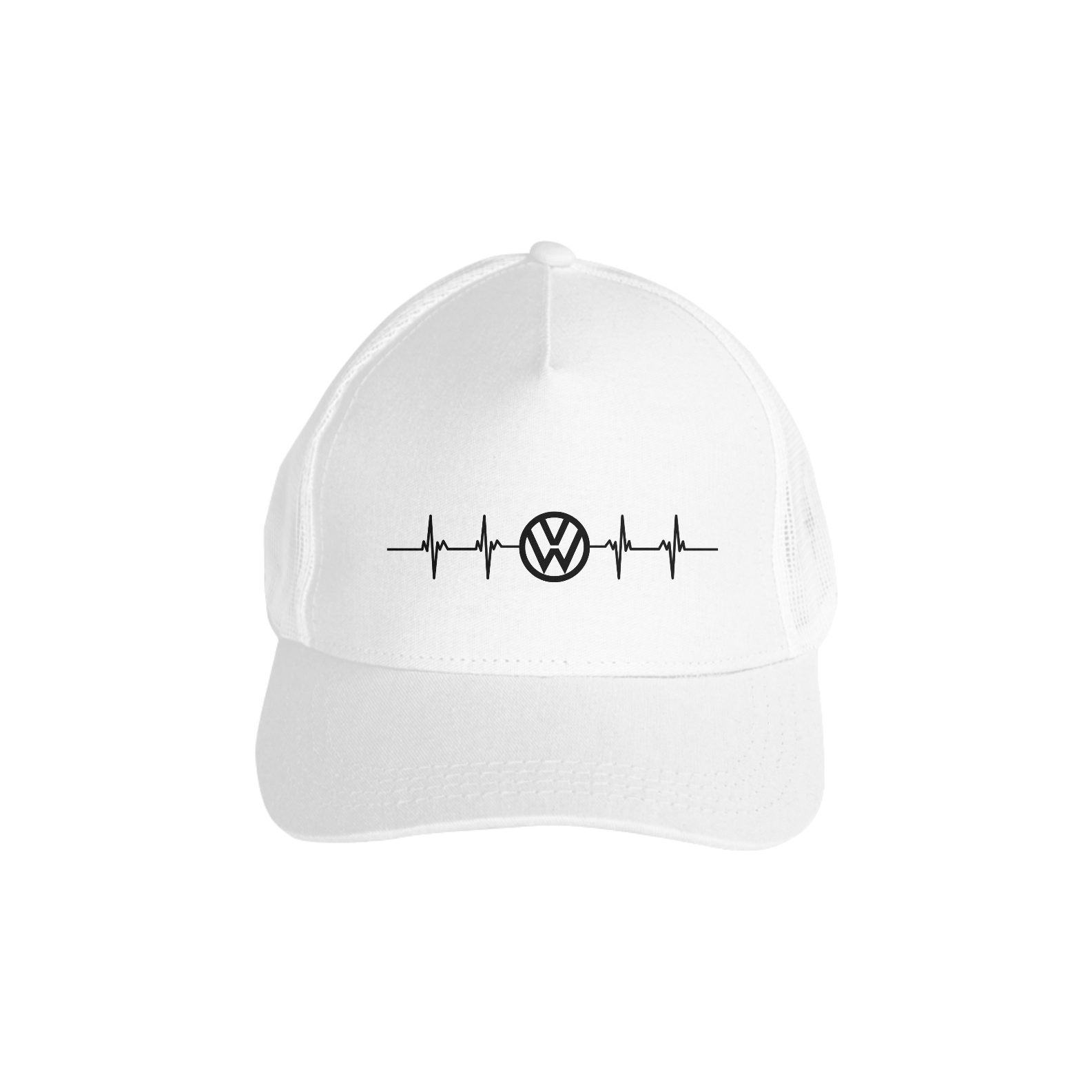 Nome do produto  Boné com tela Batimentos VW preto