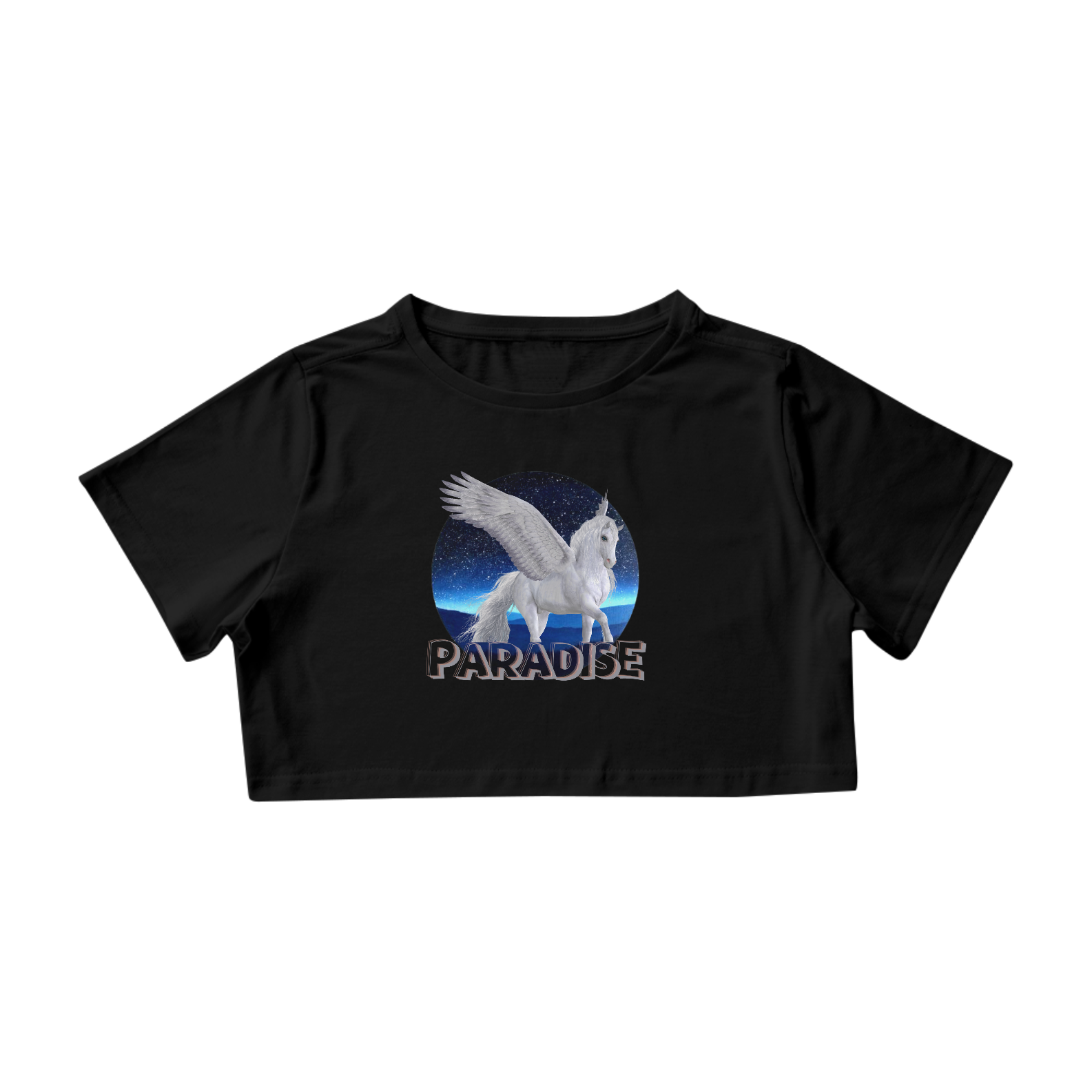 Nome do produto  Cropped Pegasus Paradise