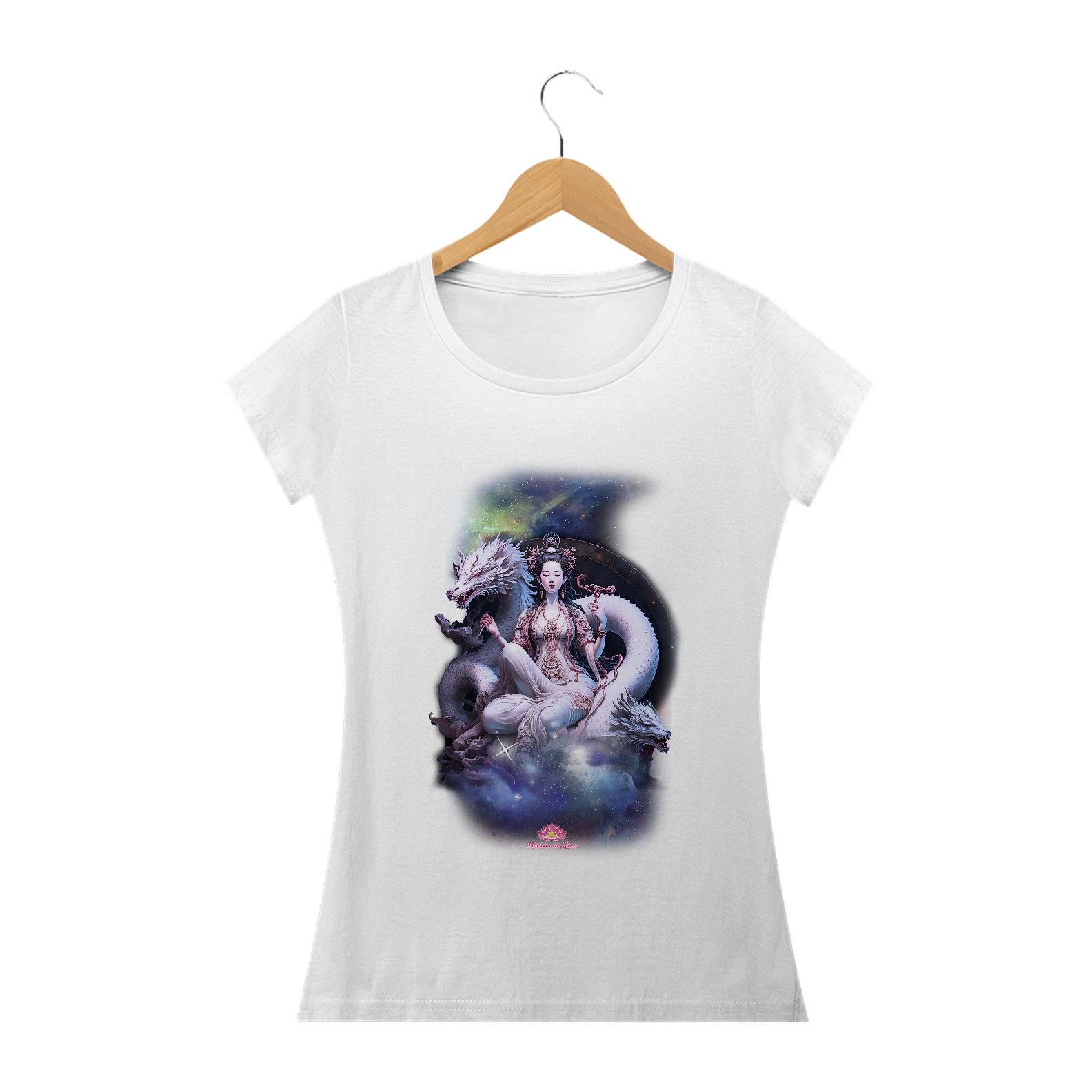 Nome do produto  Babylook Kuan Yin e os Dragões 