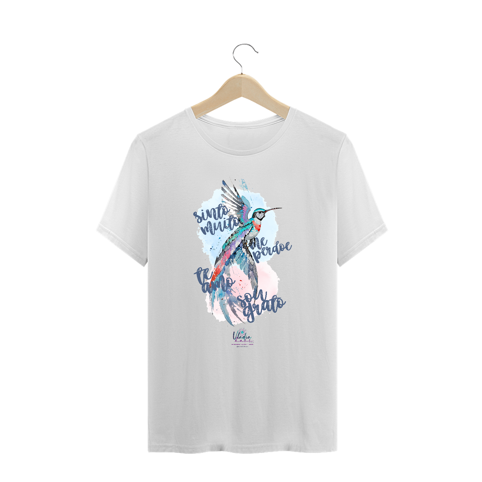 Nome do produto  Cam. PLUS SIZE unissex Kolibri - Ho'oponopono - Vladia Hass