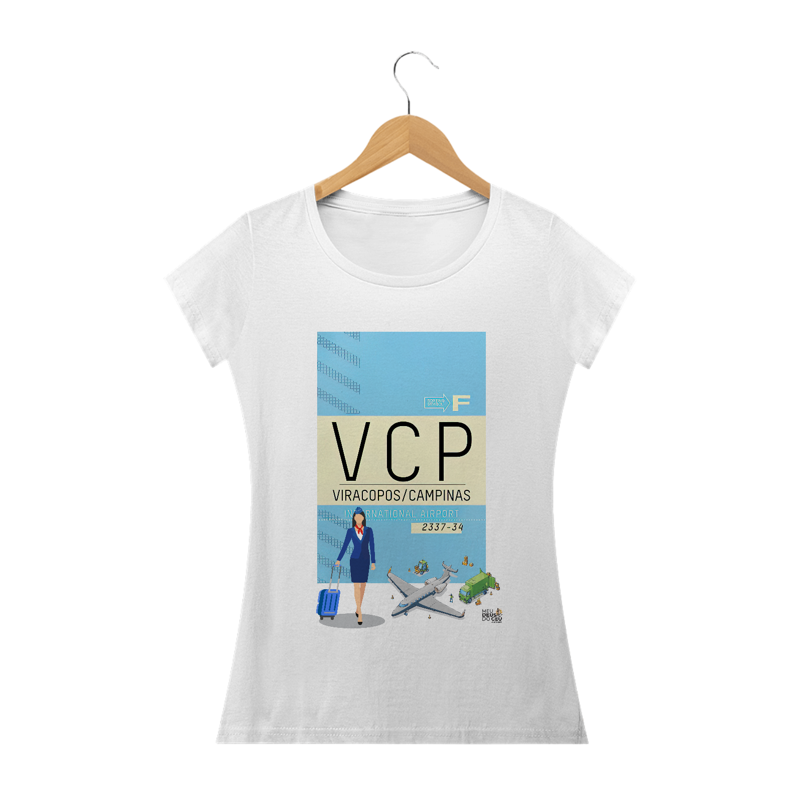 Nome do produto  Babylook Fem. VCP IATA Viracopos Campinas - Comissária