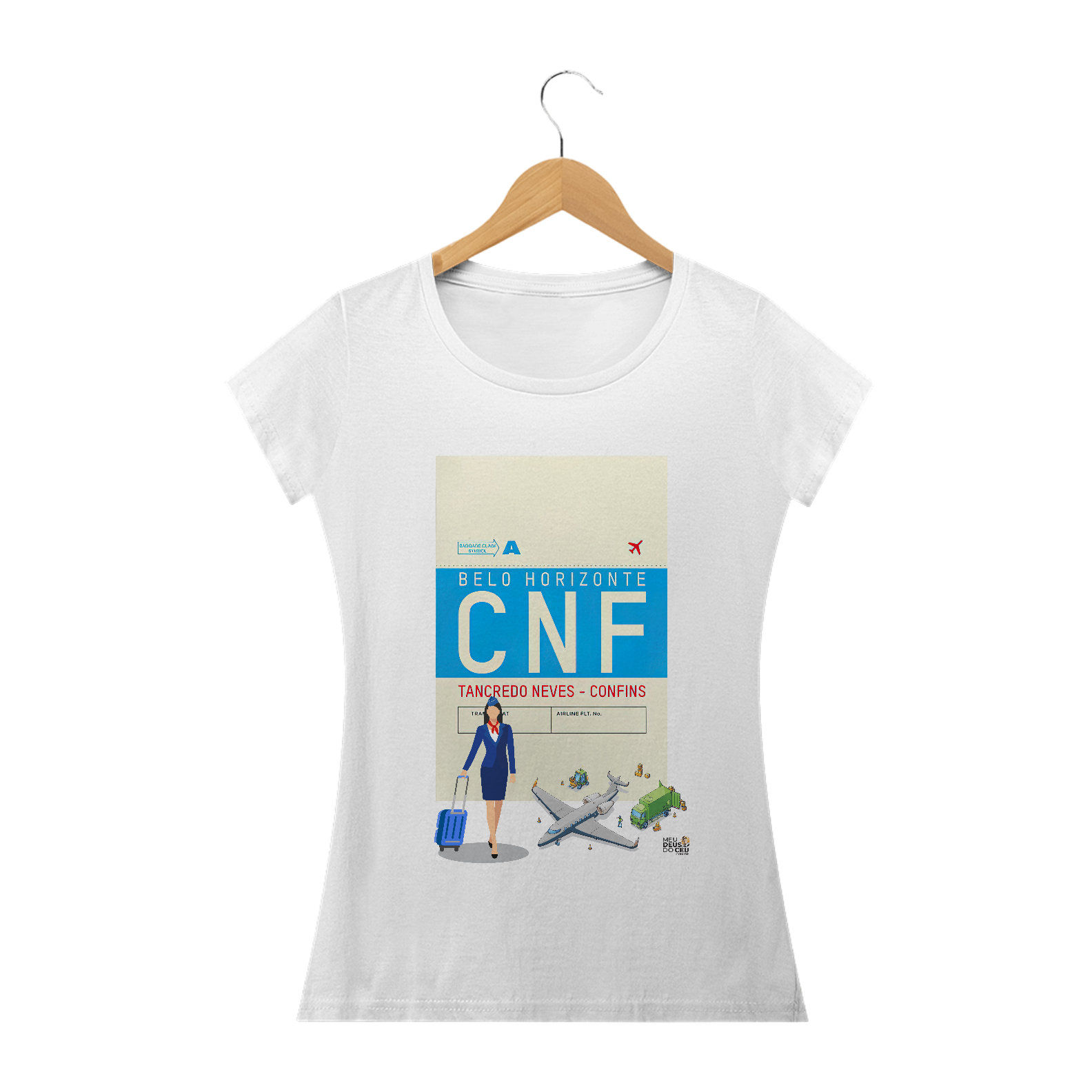 Nome do produto  Babylook Fem. CNF IATA Confins Belo Horizonte Comissária