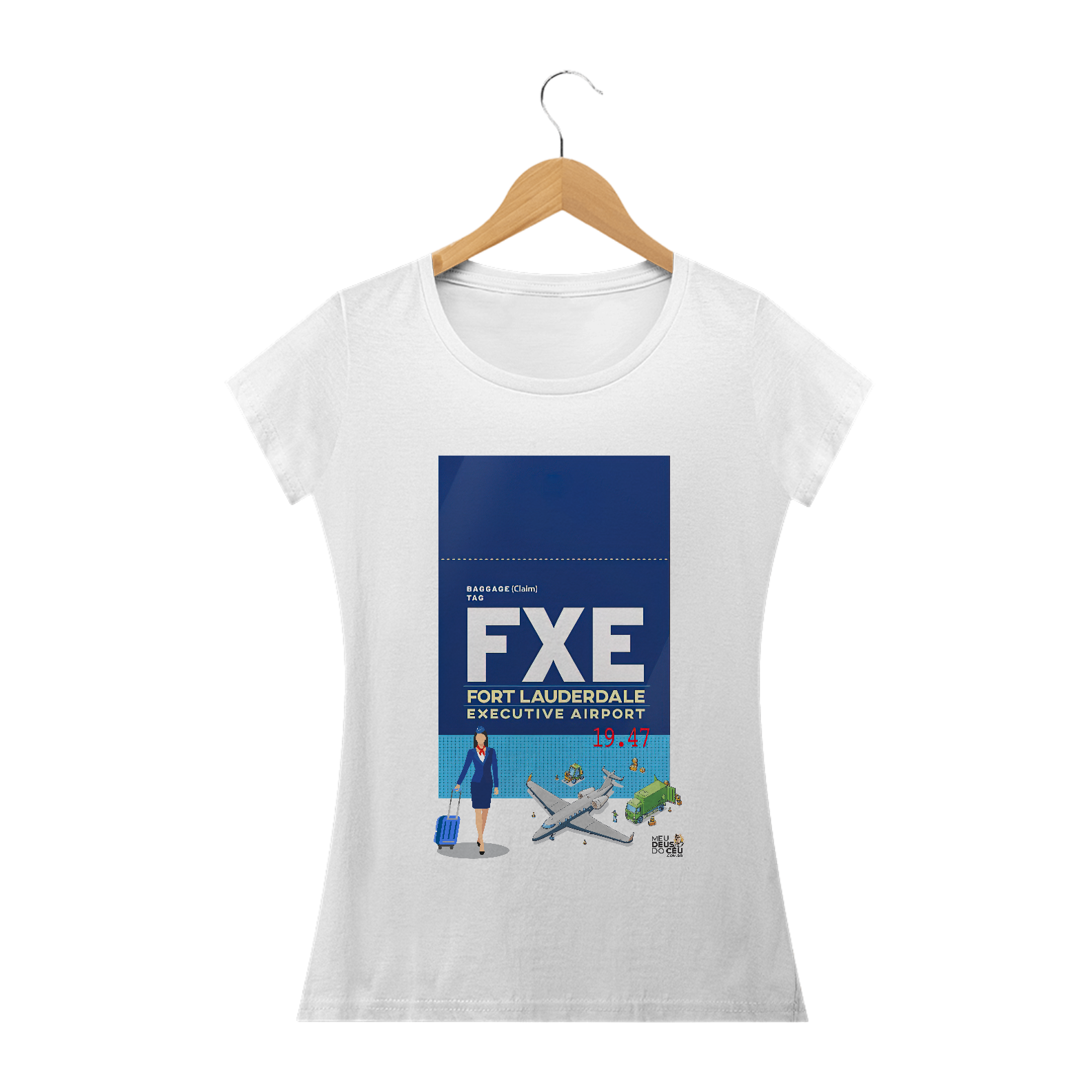 Nome do produto  Babylook Fem. FXE IATA Fort Lauderdale Flórida Comissária