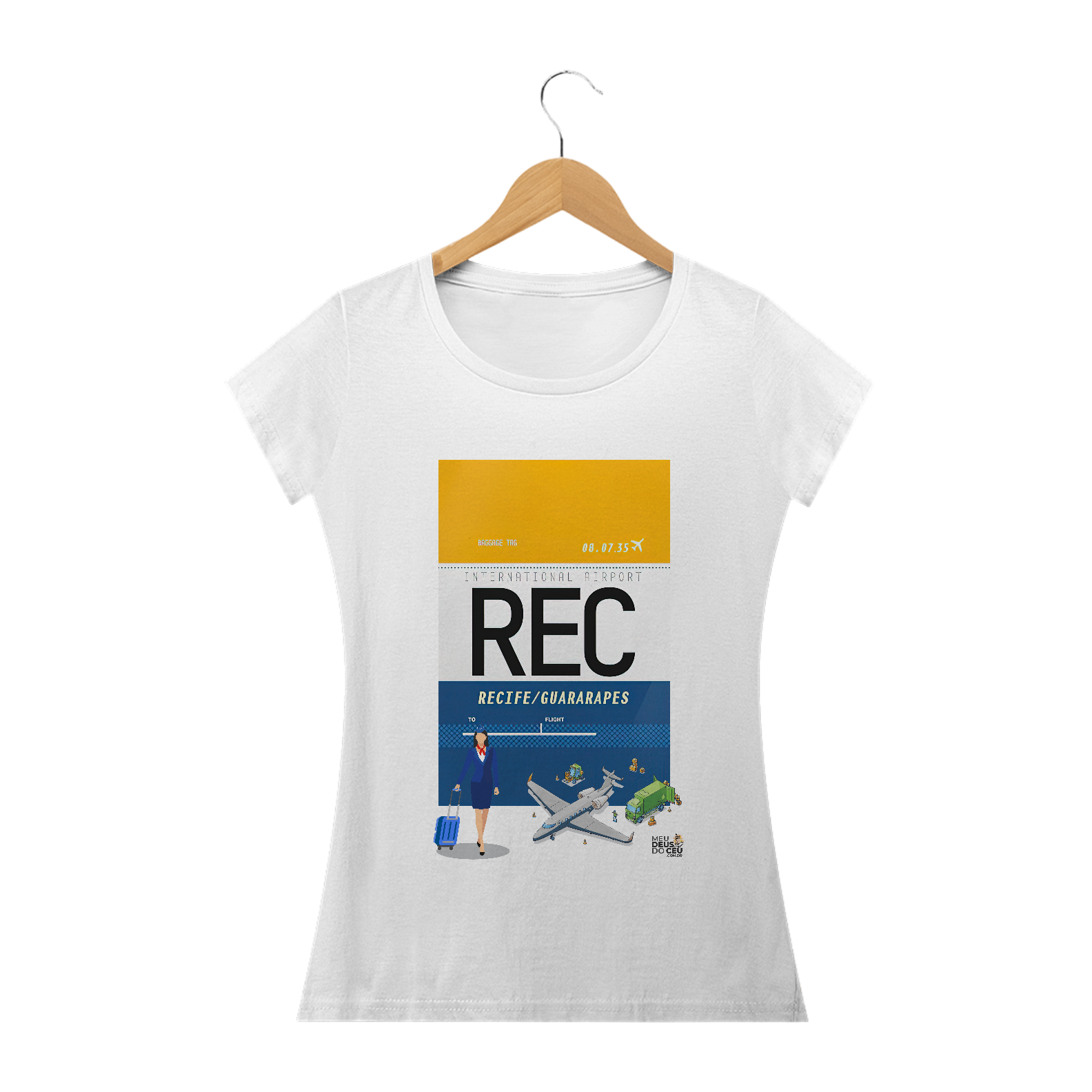 Nome do produto  Babylook Fem. REC IATA Recife - Comissária