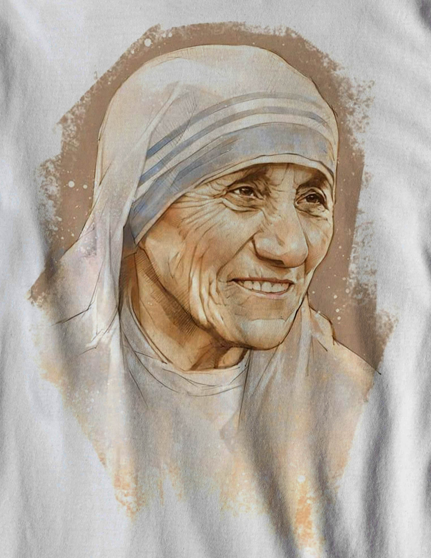 Nome do produto  Camiseta Madre Teresa de Calcutá - unissex