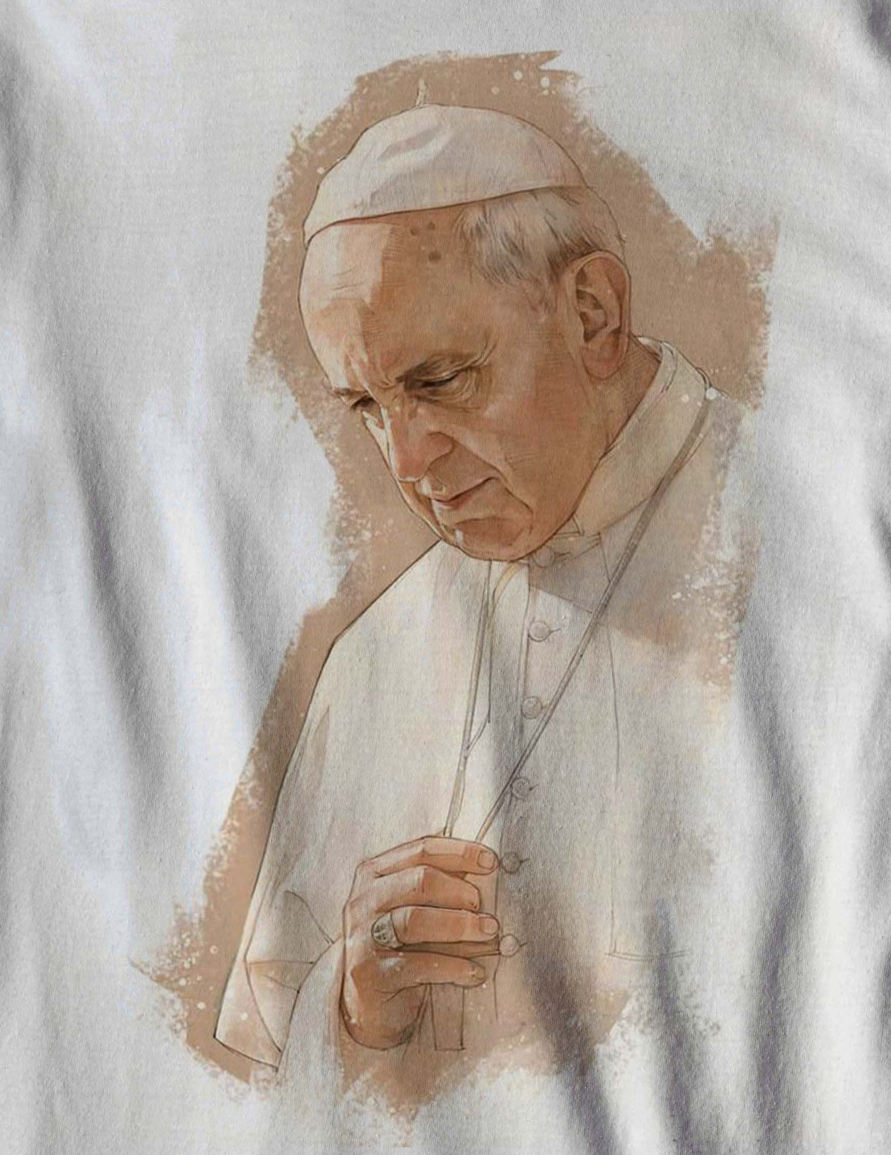Nome do produto  Camiseta Papa Francisco - unissex
