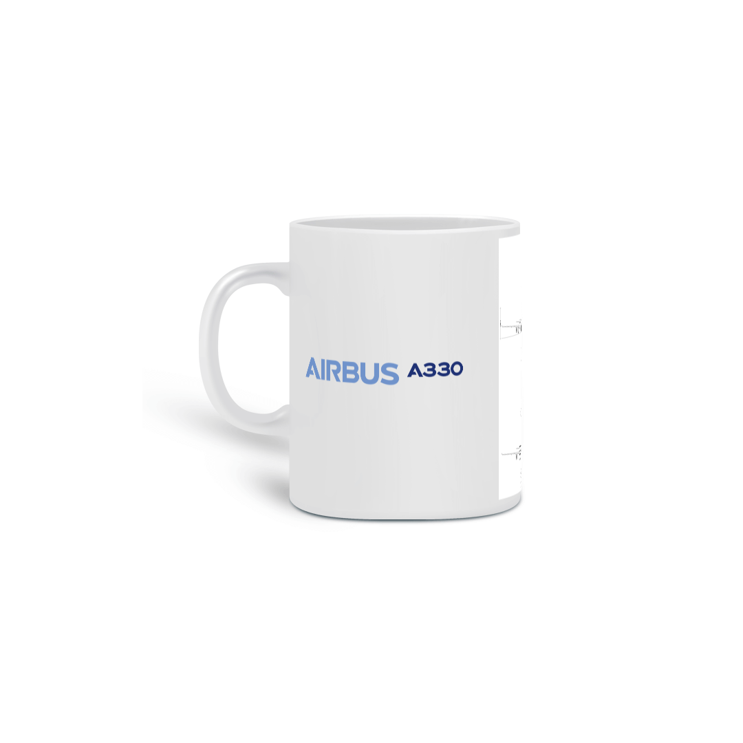 Nome do produto  Caneca Airbus A330
