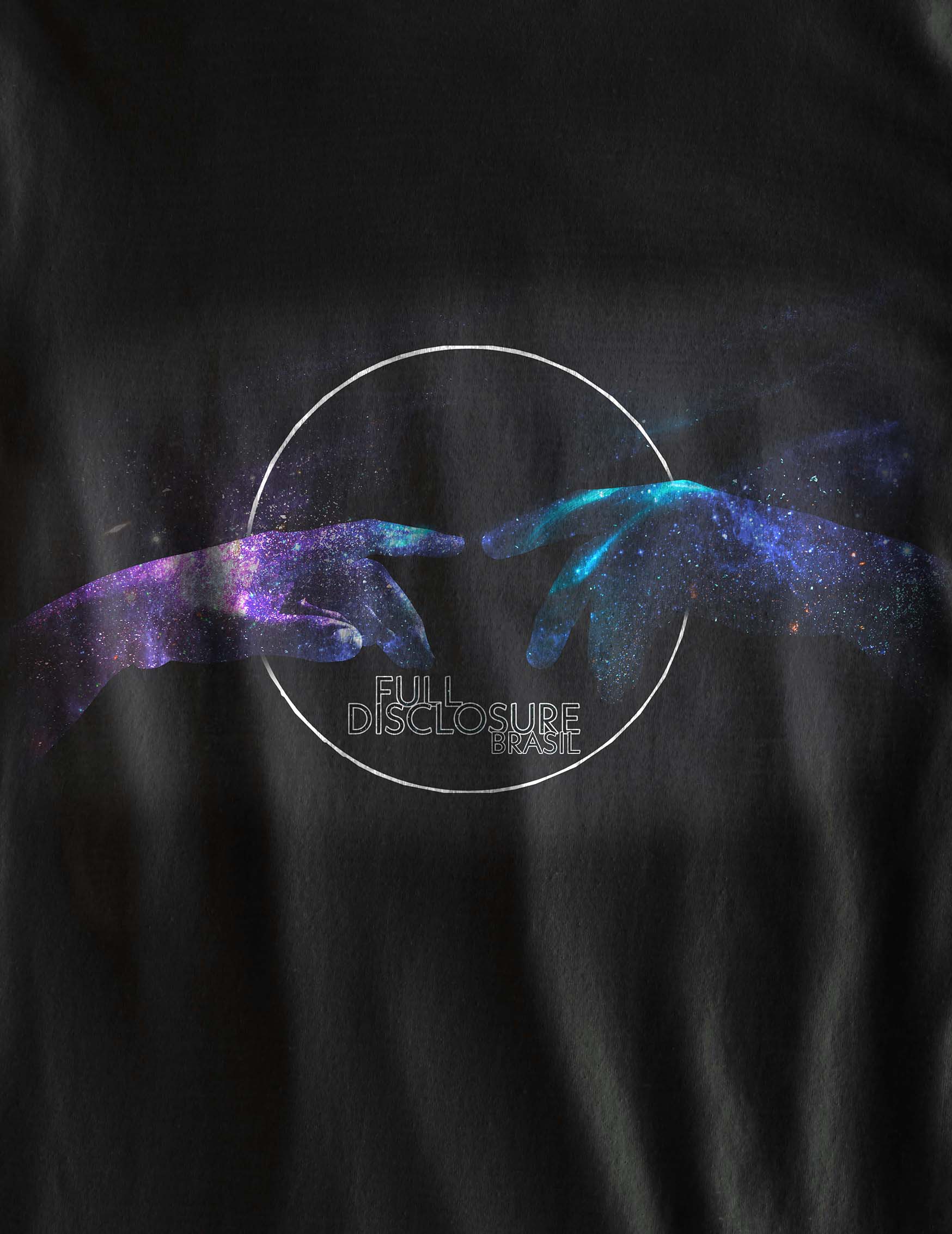 Nome do produto  TS Unissex - Reconexão Estelar - Full Disclosure Brasil