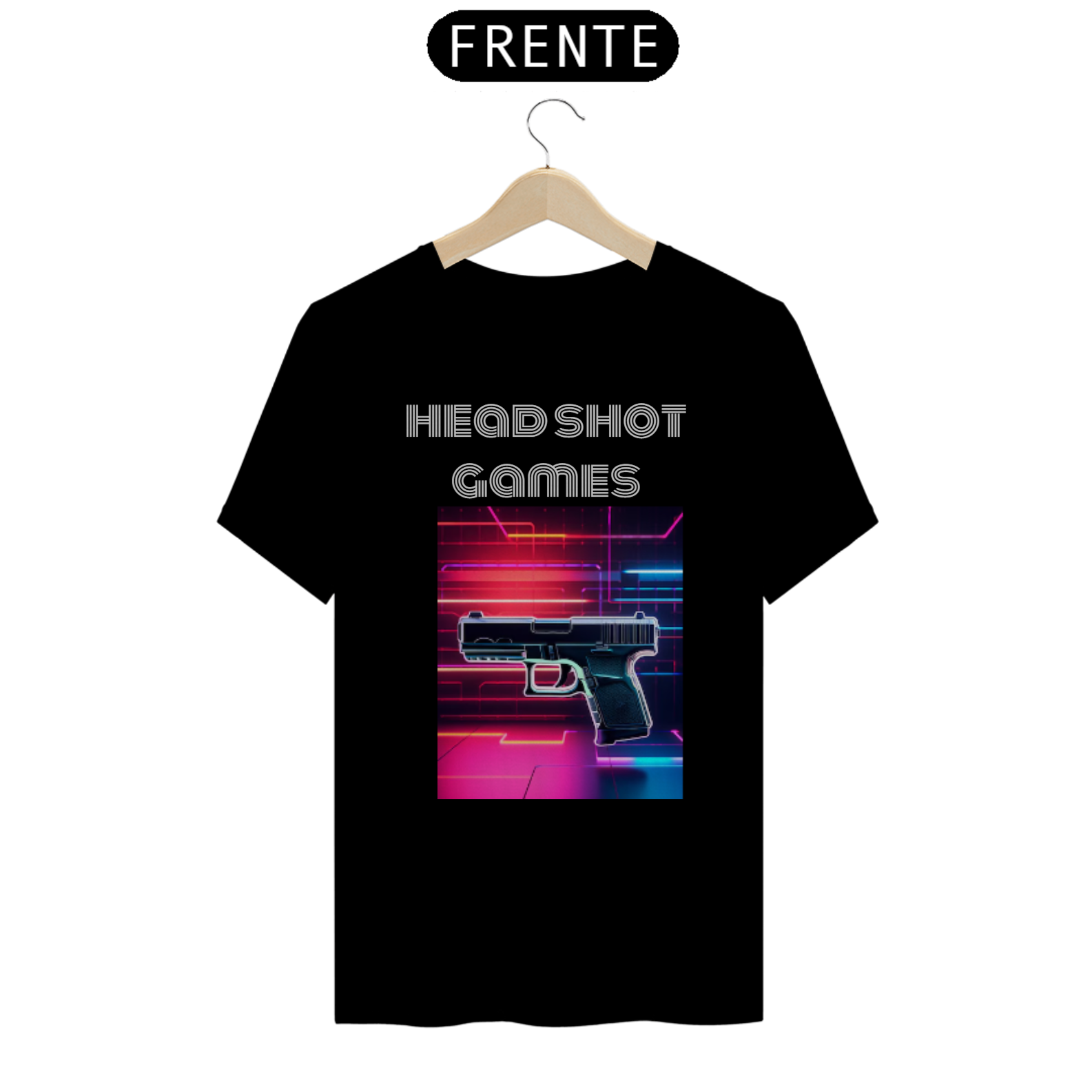 Camiseta Head Shot Games