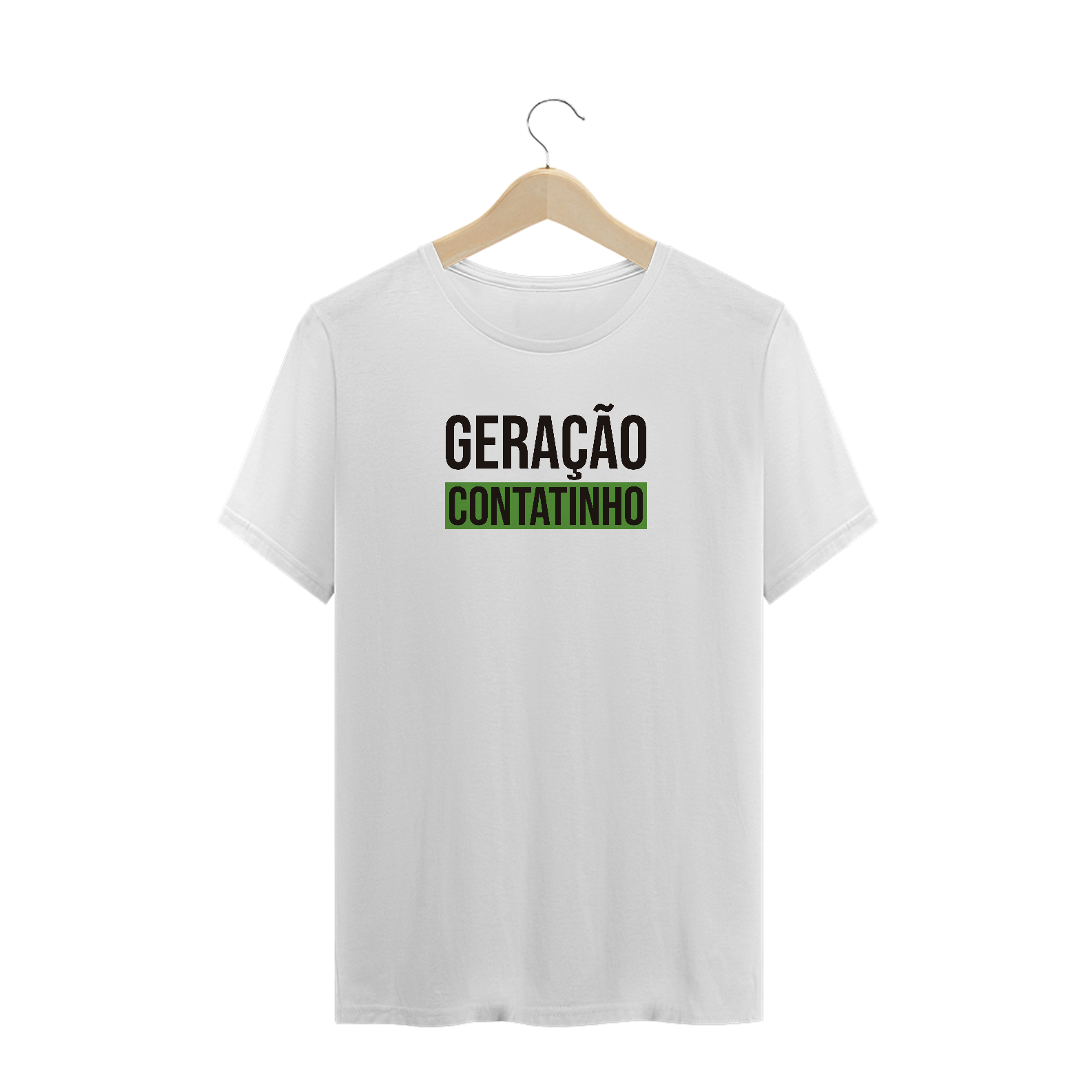 Nome do produto  T-Shirt Geração Contatinho (Branca)