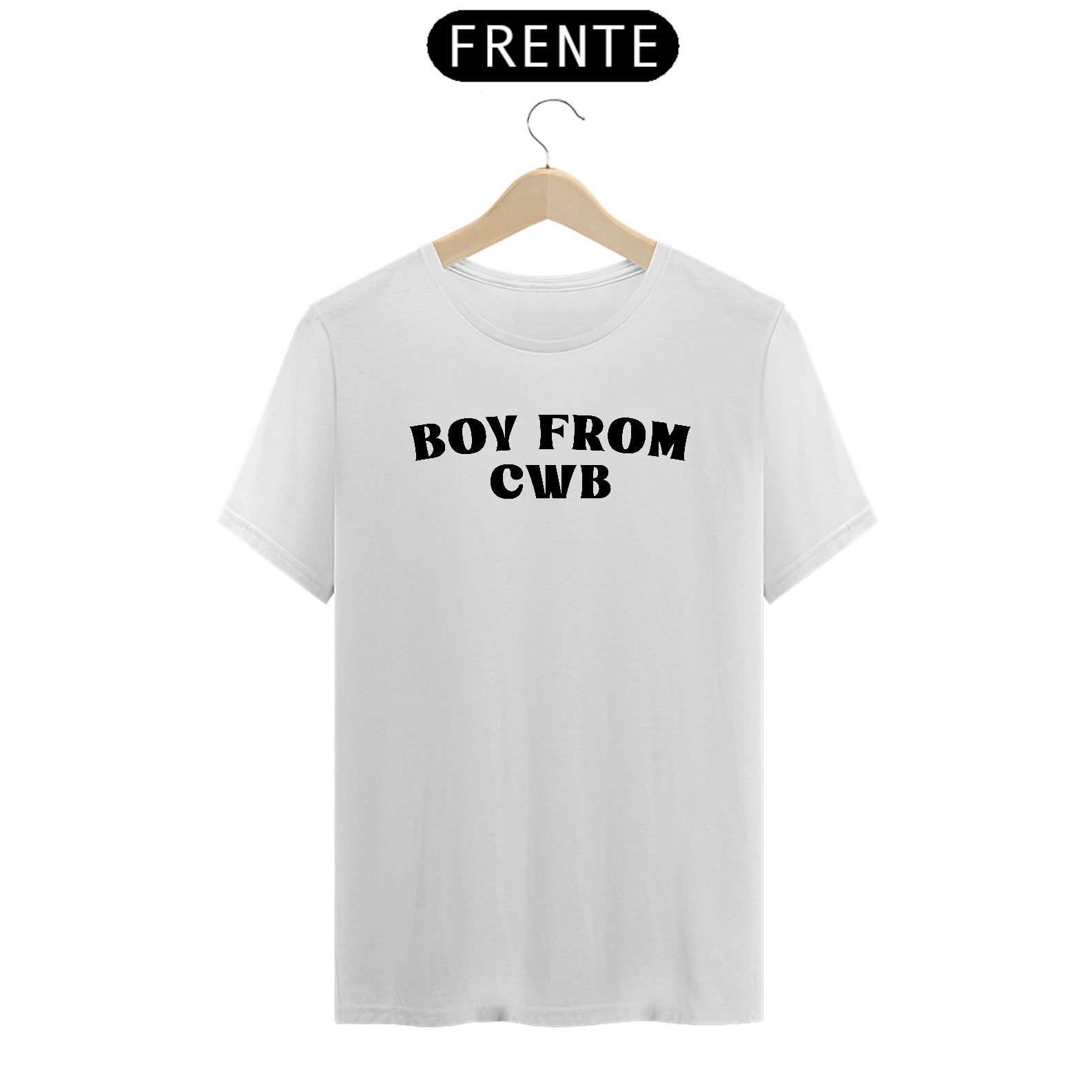 Nome do produto  T-Shirt Boy From CWB