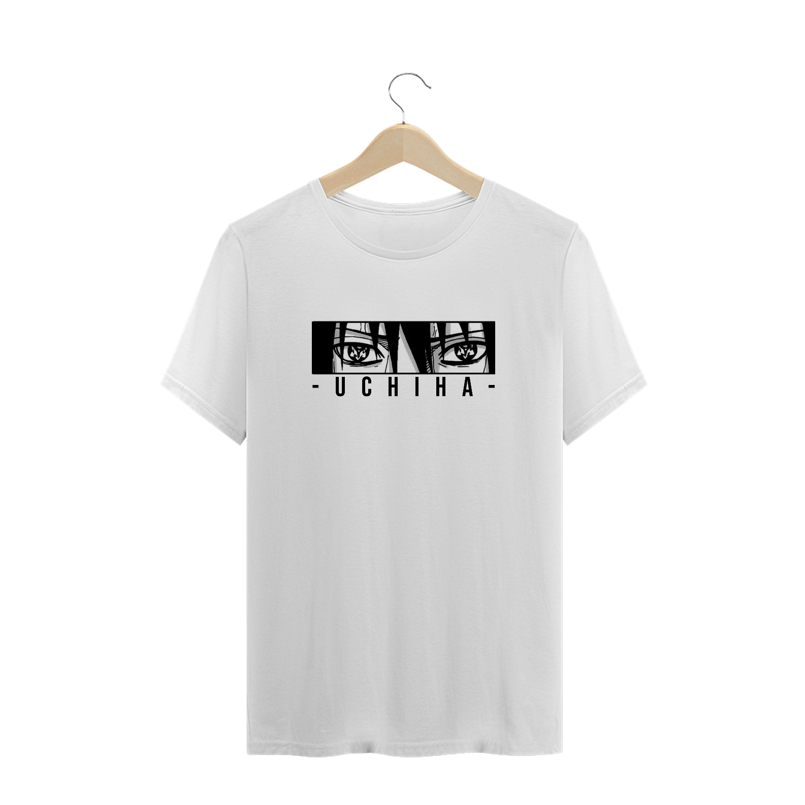 Camiseta Uchiha - branca
