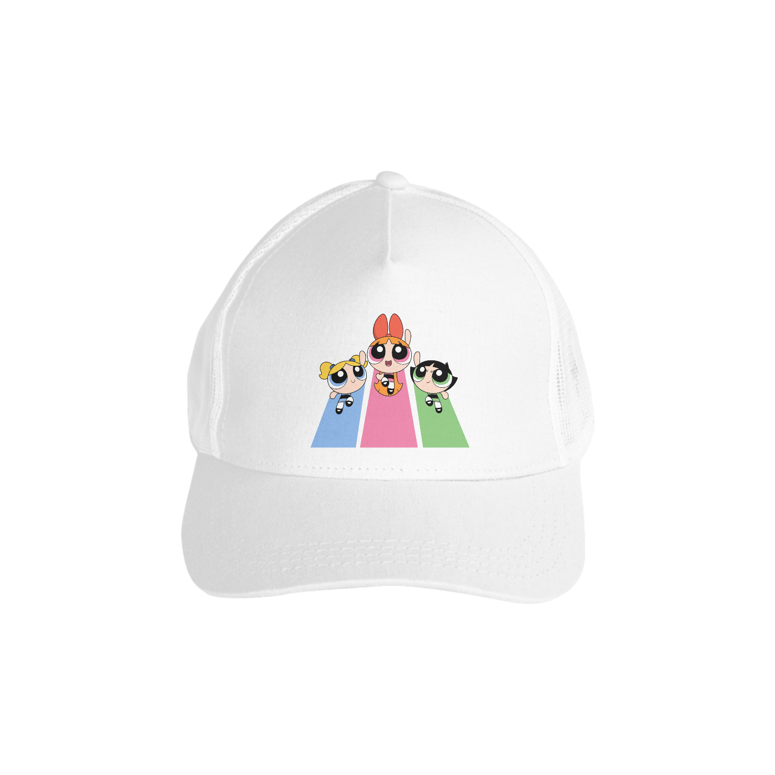 Nome do produto  Boné americano com tela - Menina super poderosas