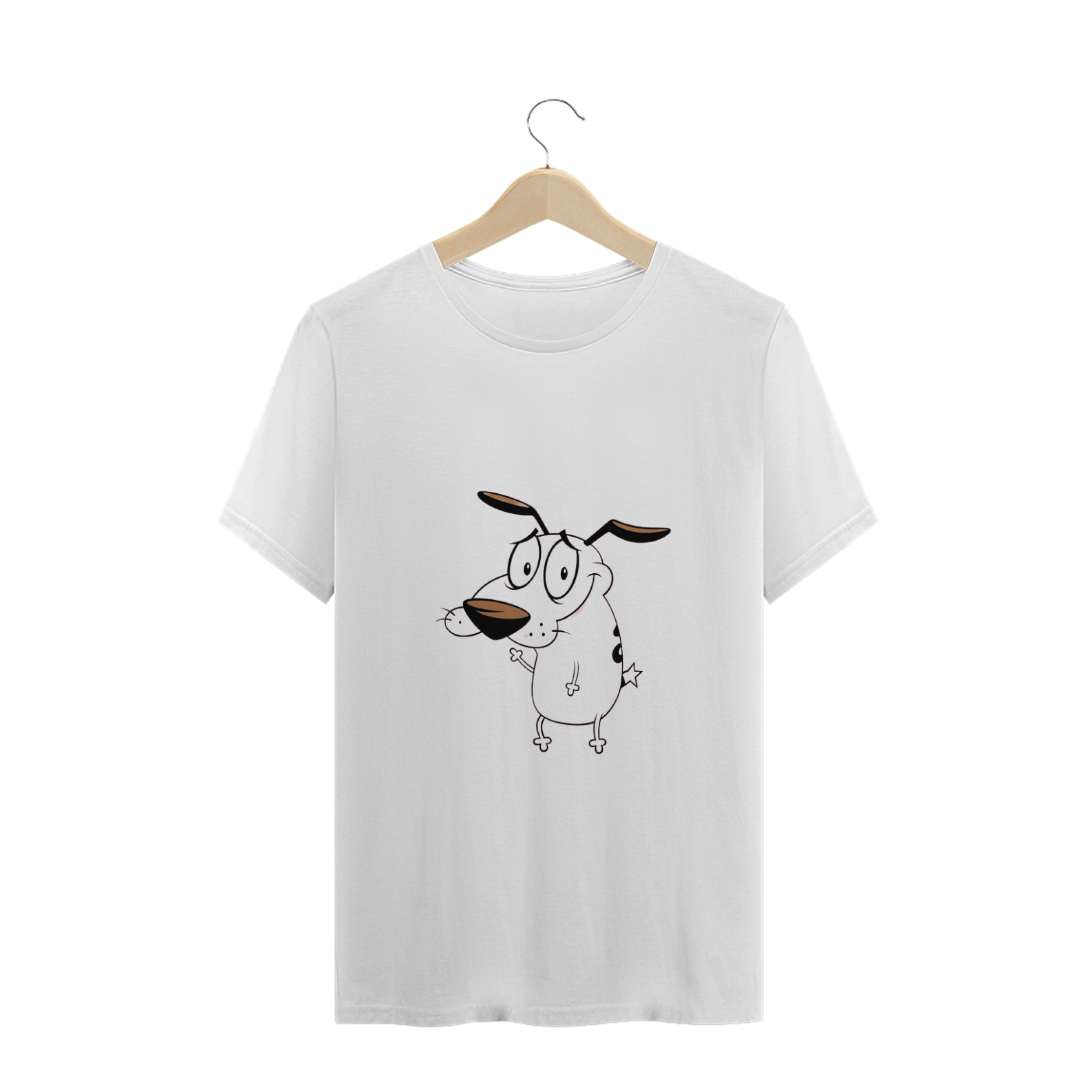 Pro Pensar - T Shirt - Cão coragem