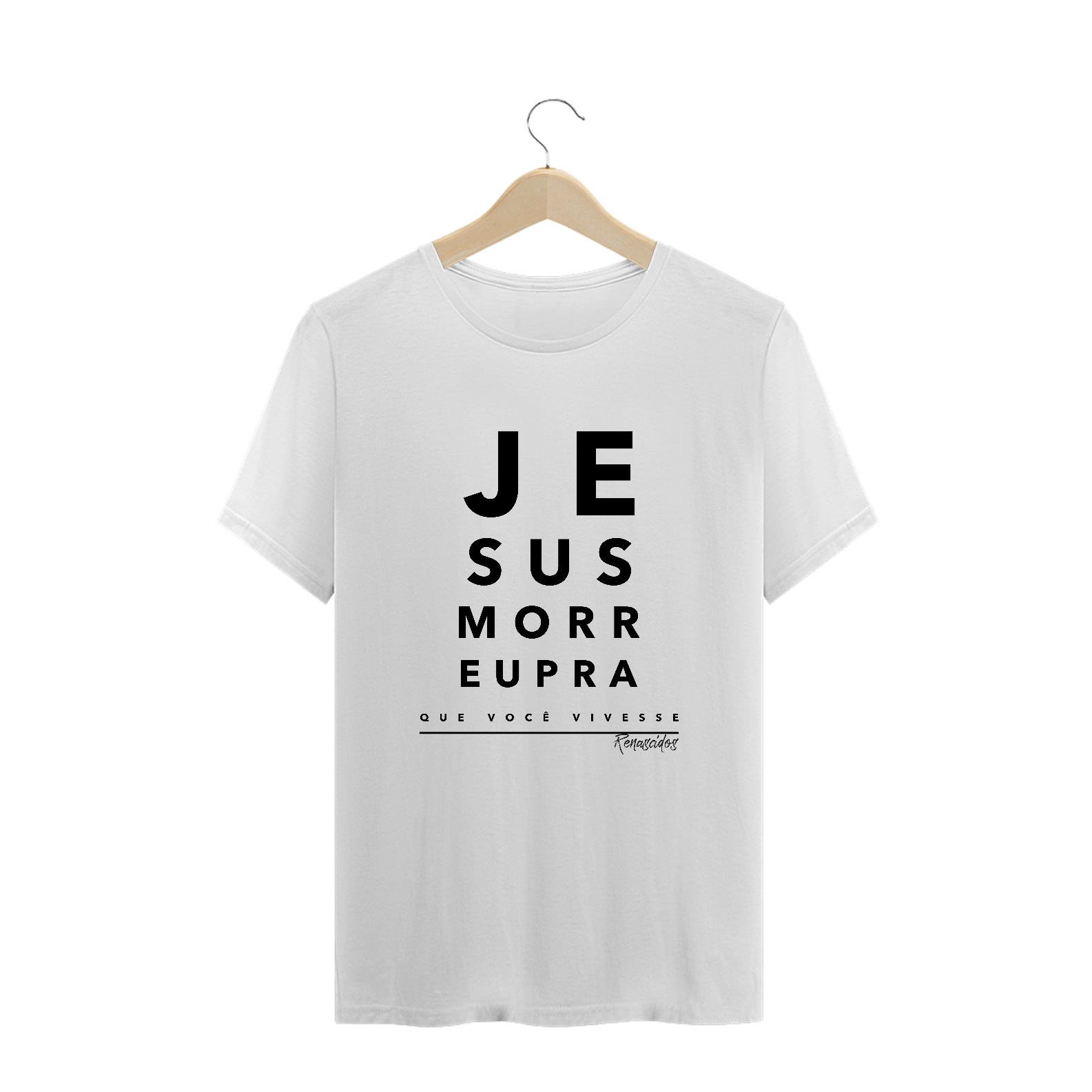 Camiseta teste de visão