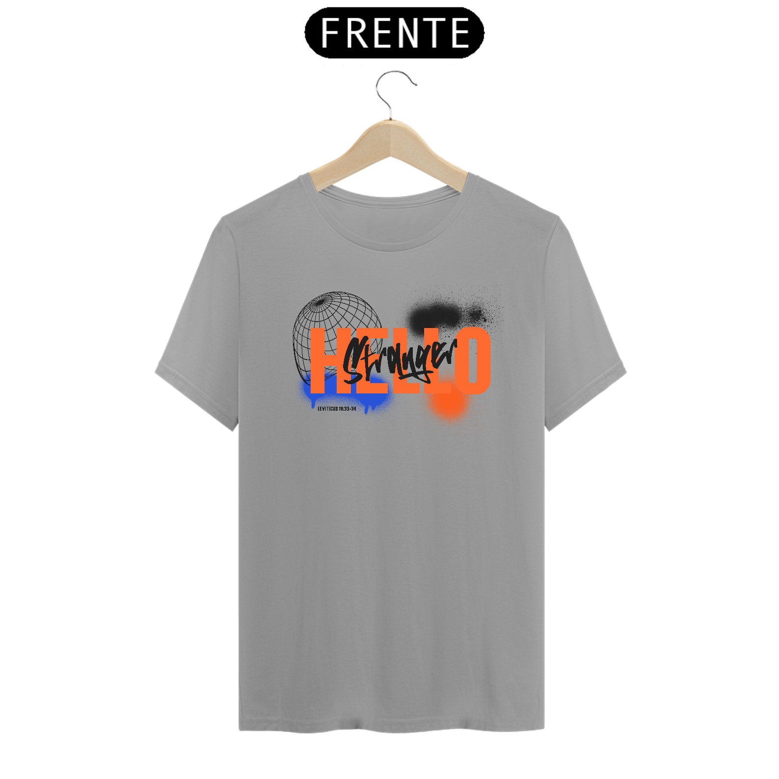 Nome do produto  Camiseta Wordfaith Hello