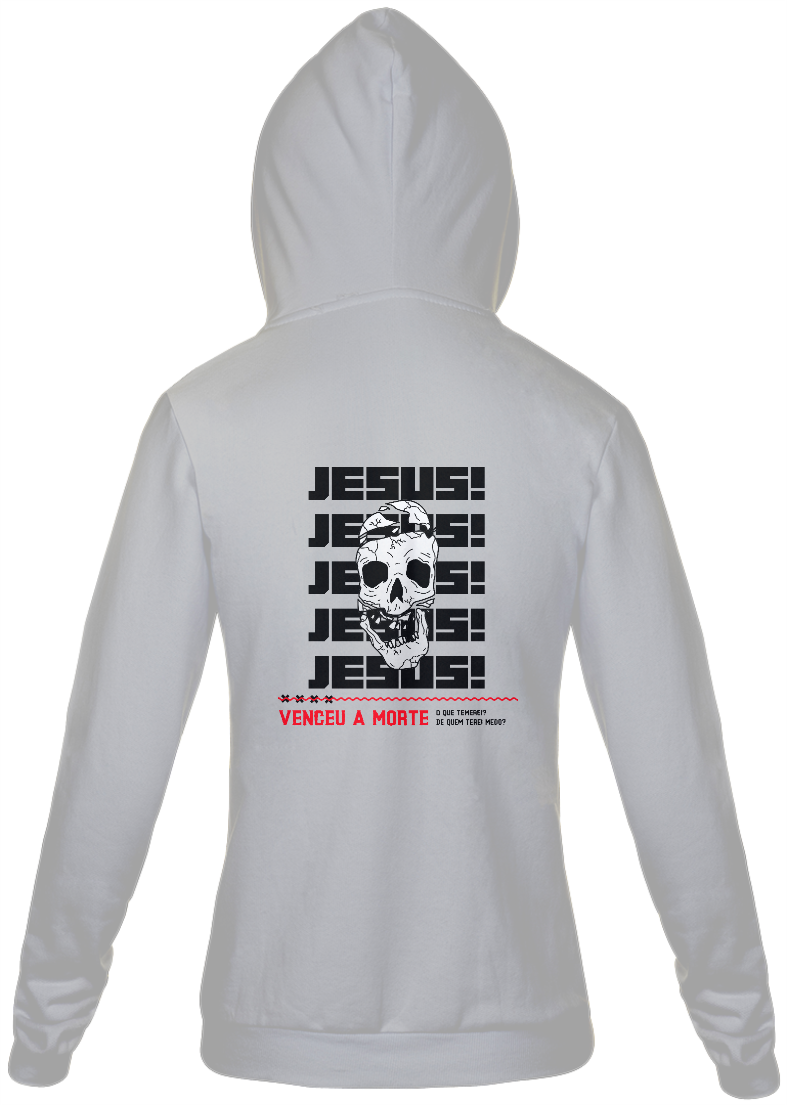 Nome do produto  Moletom com capuz Unissex Venceu 