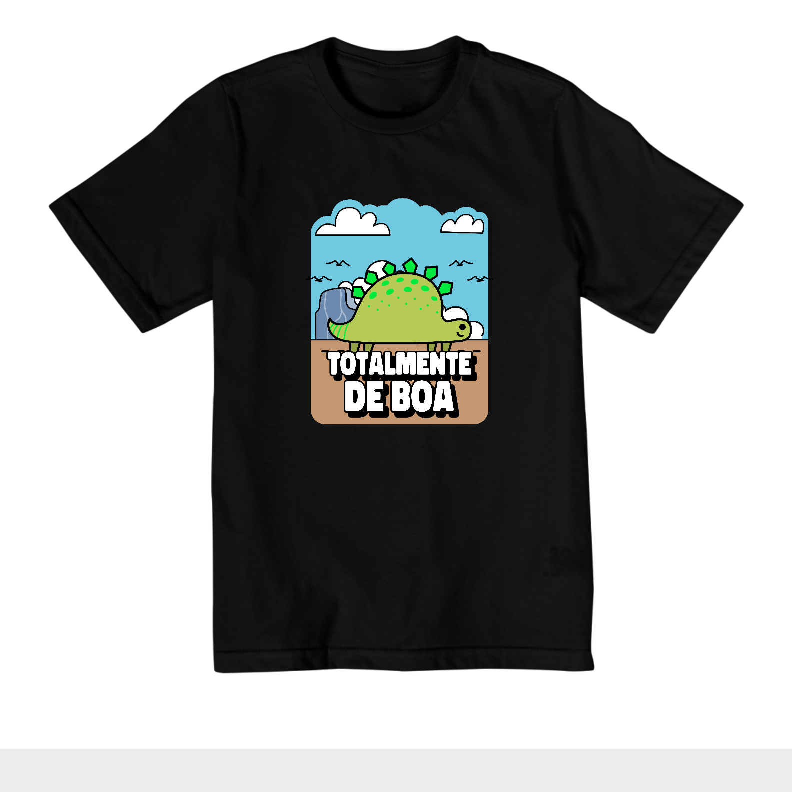Nome do produto  Camiseta Infantil De Boa