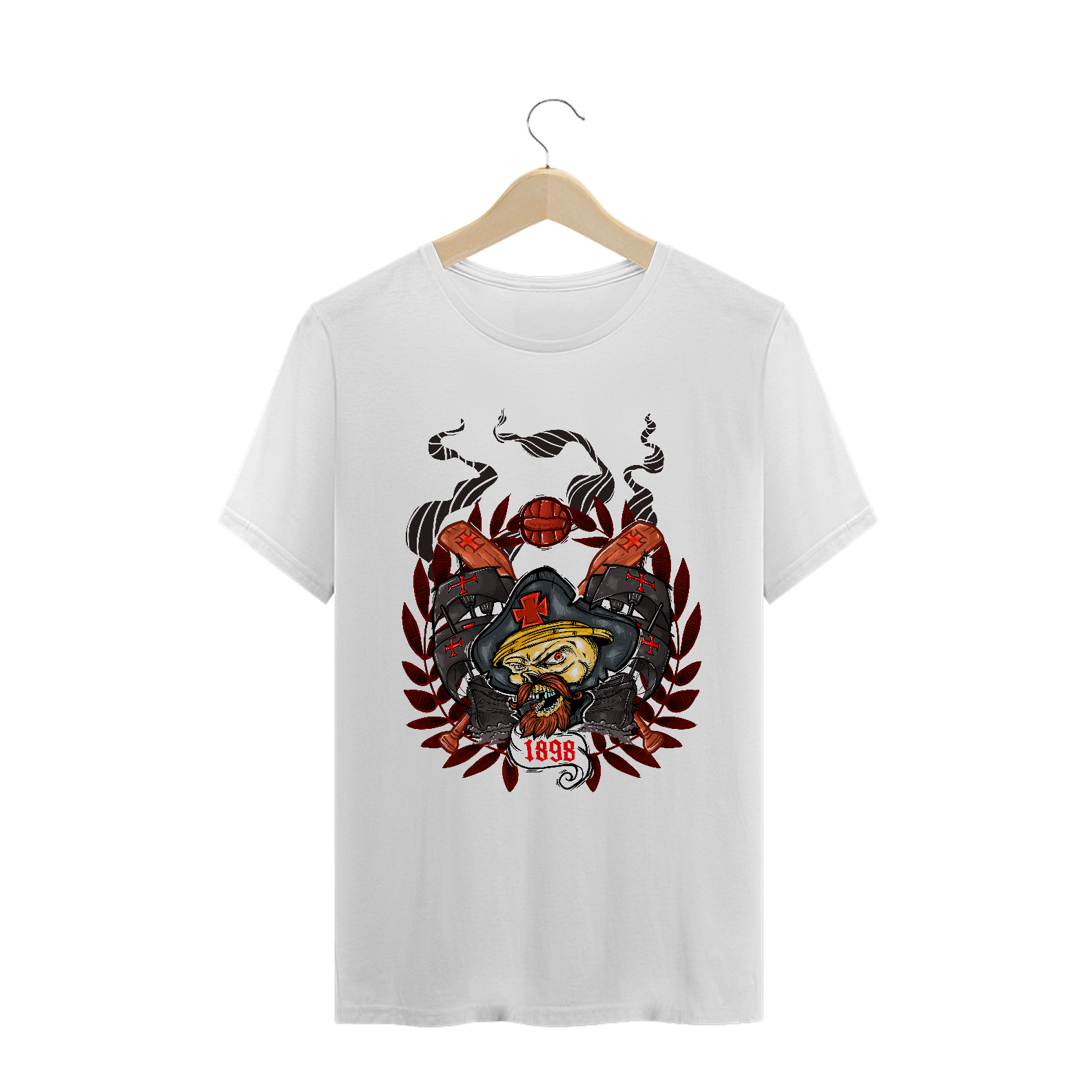 Nome do produto  Camiseta Almirante Eddie da Colina