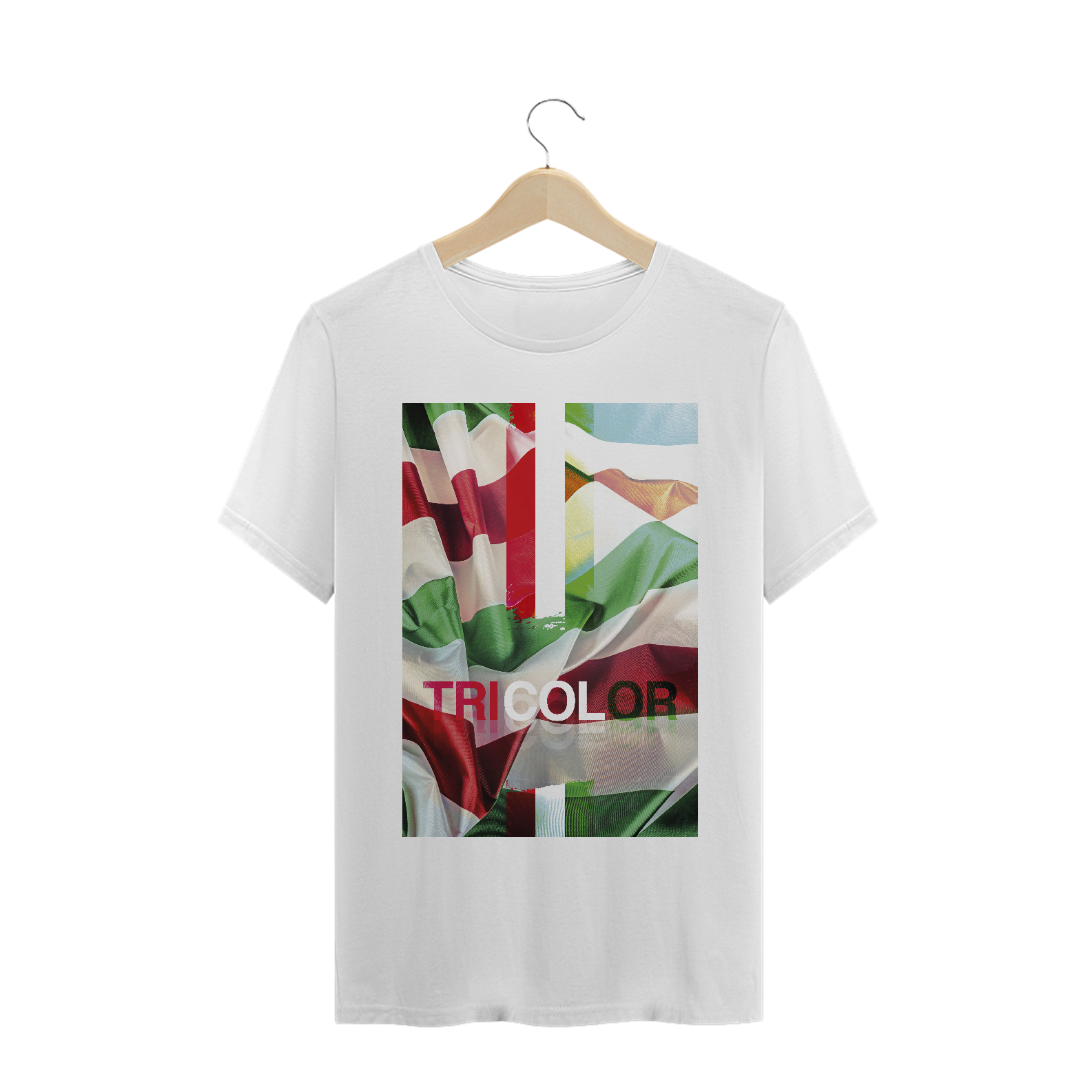 Nome do produto  Camiseta Tricolor Bandeirão Flu