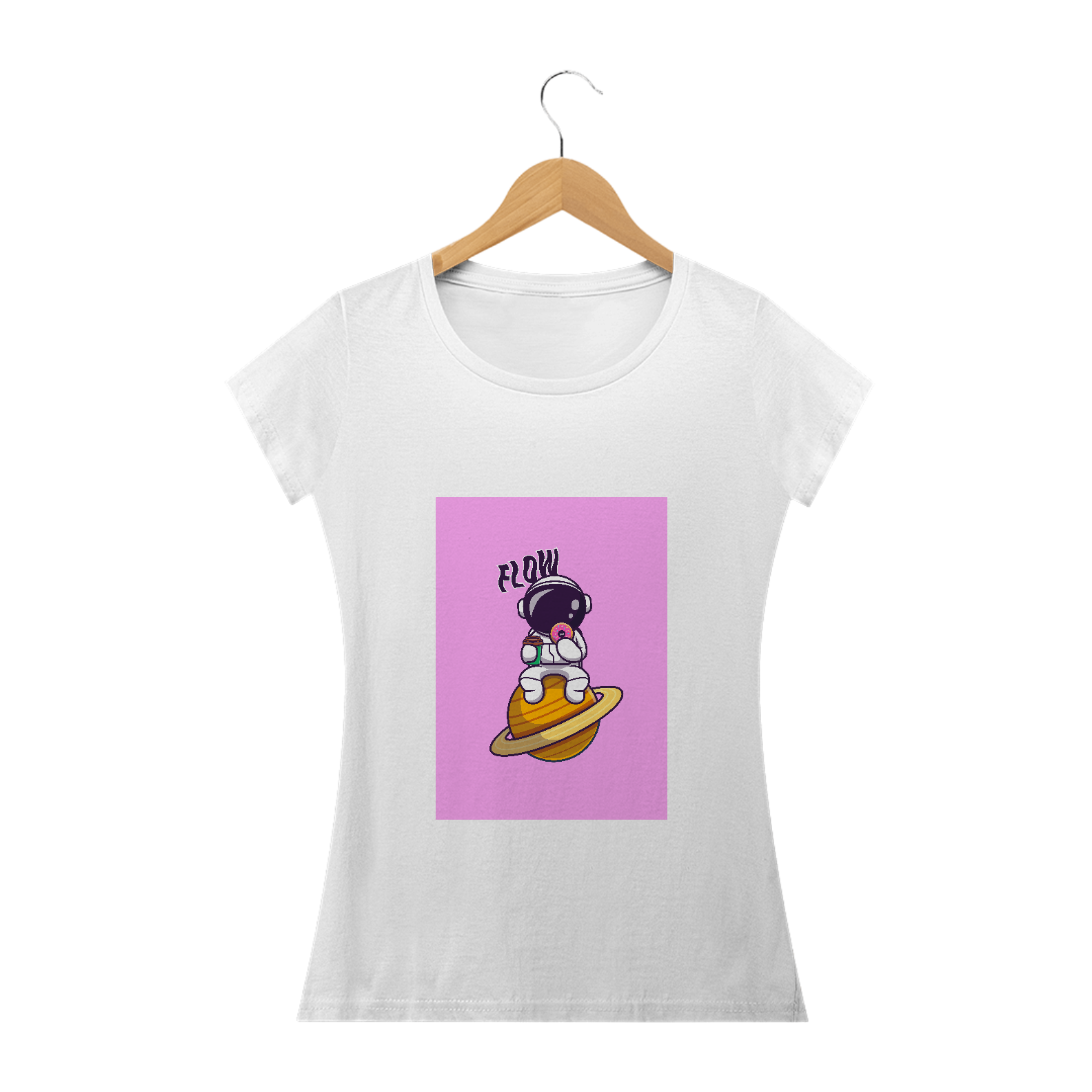 Nome do produto  BABY LOOK | ASTRONAUTA&DONUT