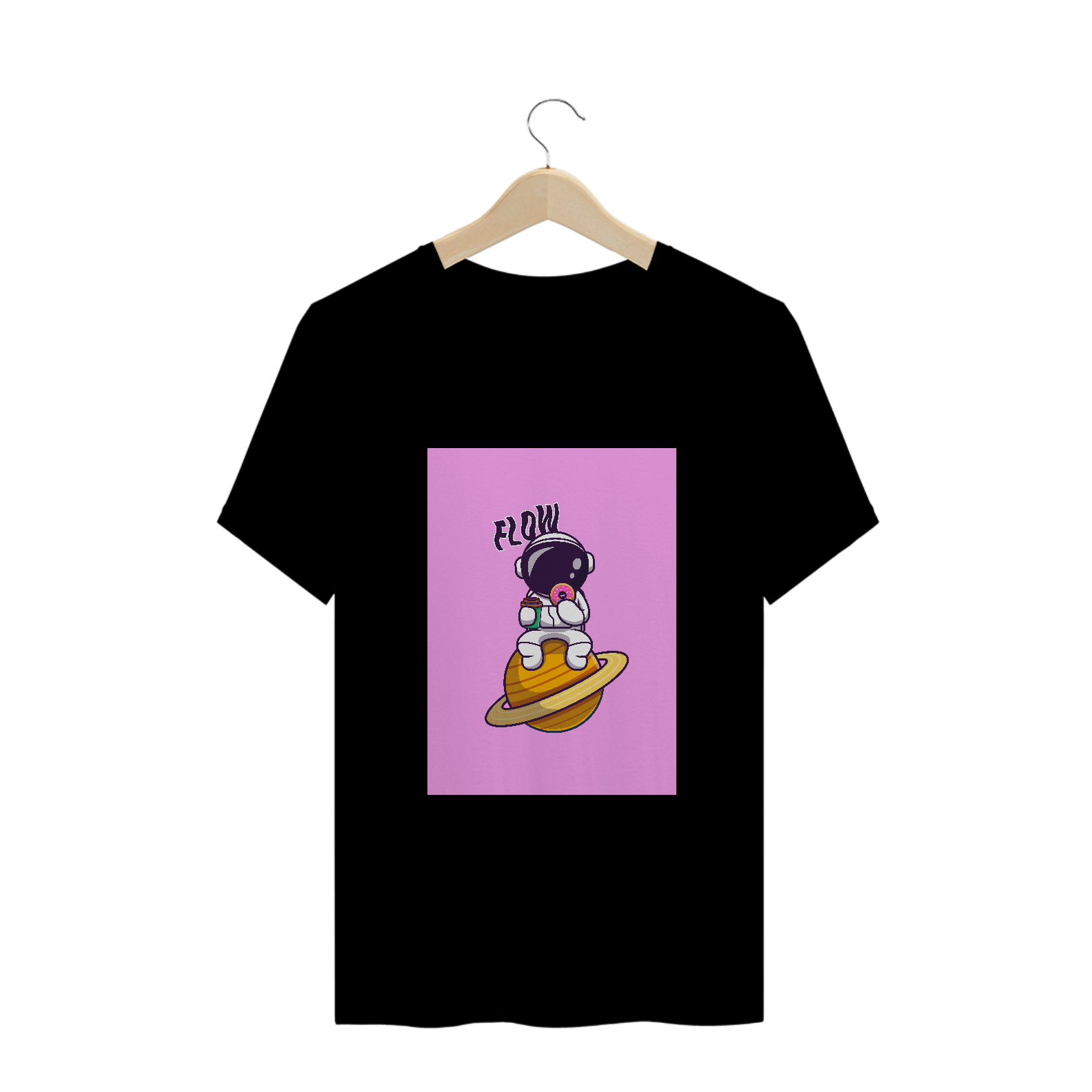 Nome do produto  CAMISETA FLOW | ASTRONAUTA&DONUT