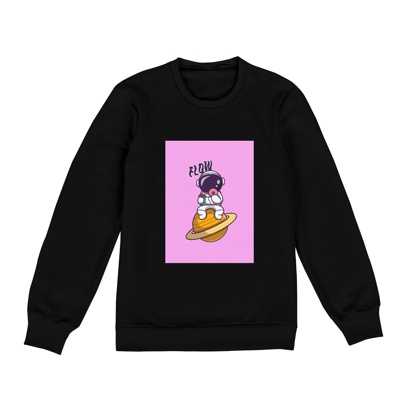 Nome do produto  MOLETOM FLOW | ASTRONAUTA&DONUT