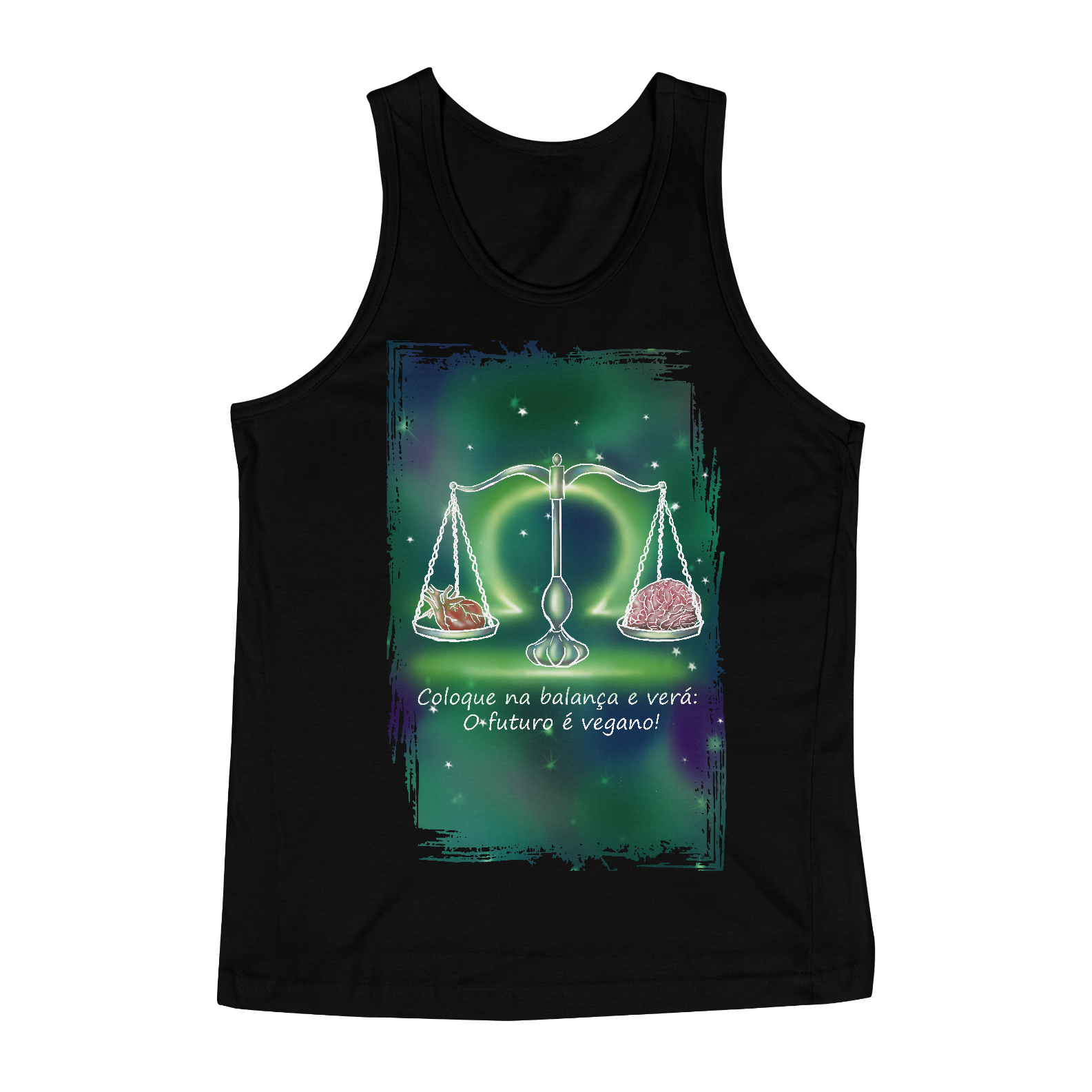Regata Masculina | Libra | Coloque na balança e verá: O futuro é vegano! | Color
