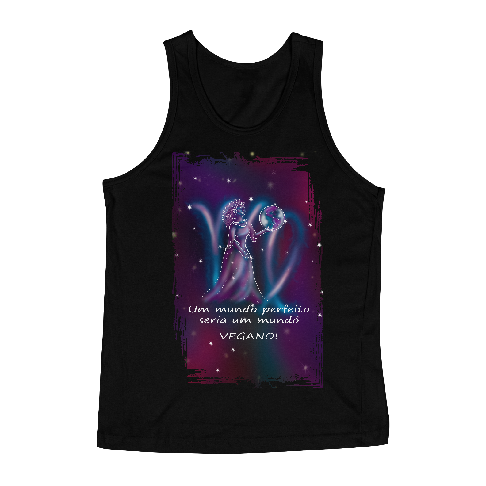 Regata Masculina | Virgem | Um mundo perfeito seria um mundo VEGANO! | Color