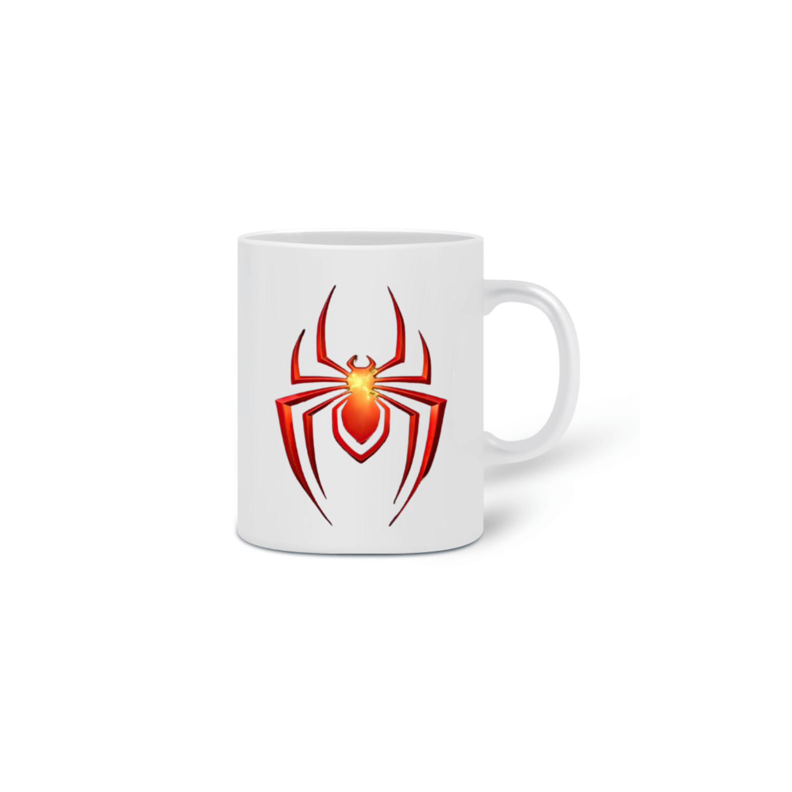 Nome do produto  Caneca Homem Aranha Símbolo Branca
