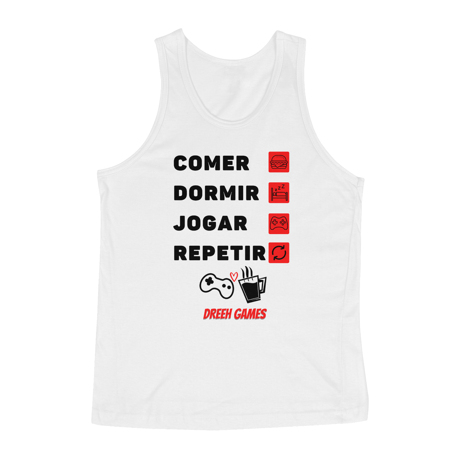 Nome do produto  Regata Rotina