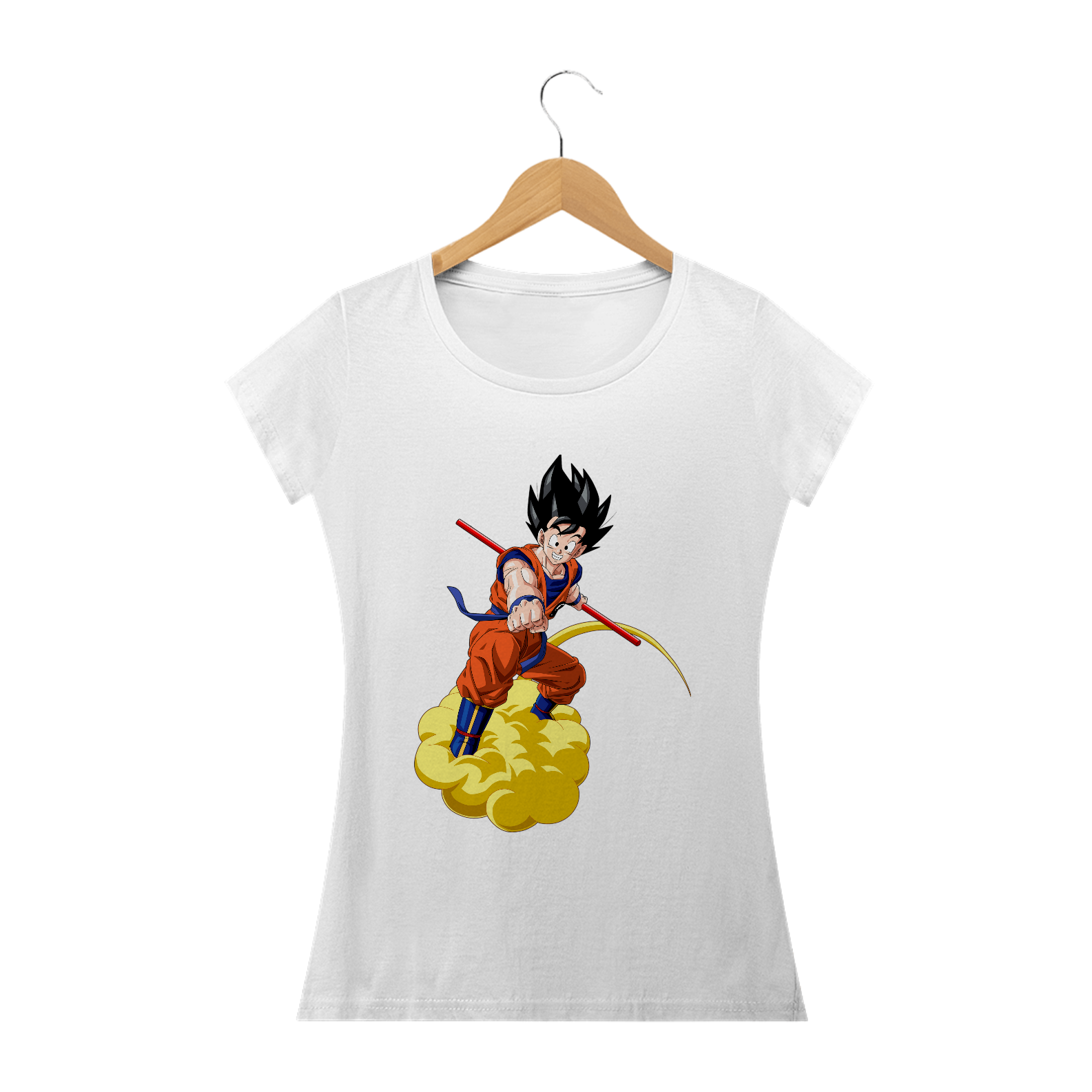 Nome do produto  Camiseta Feminina Goku - Dragon Ball